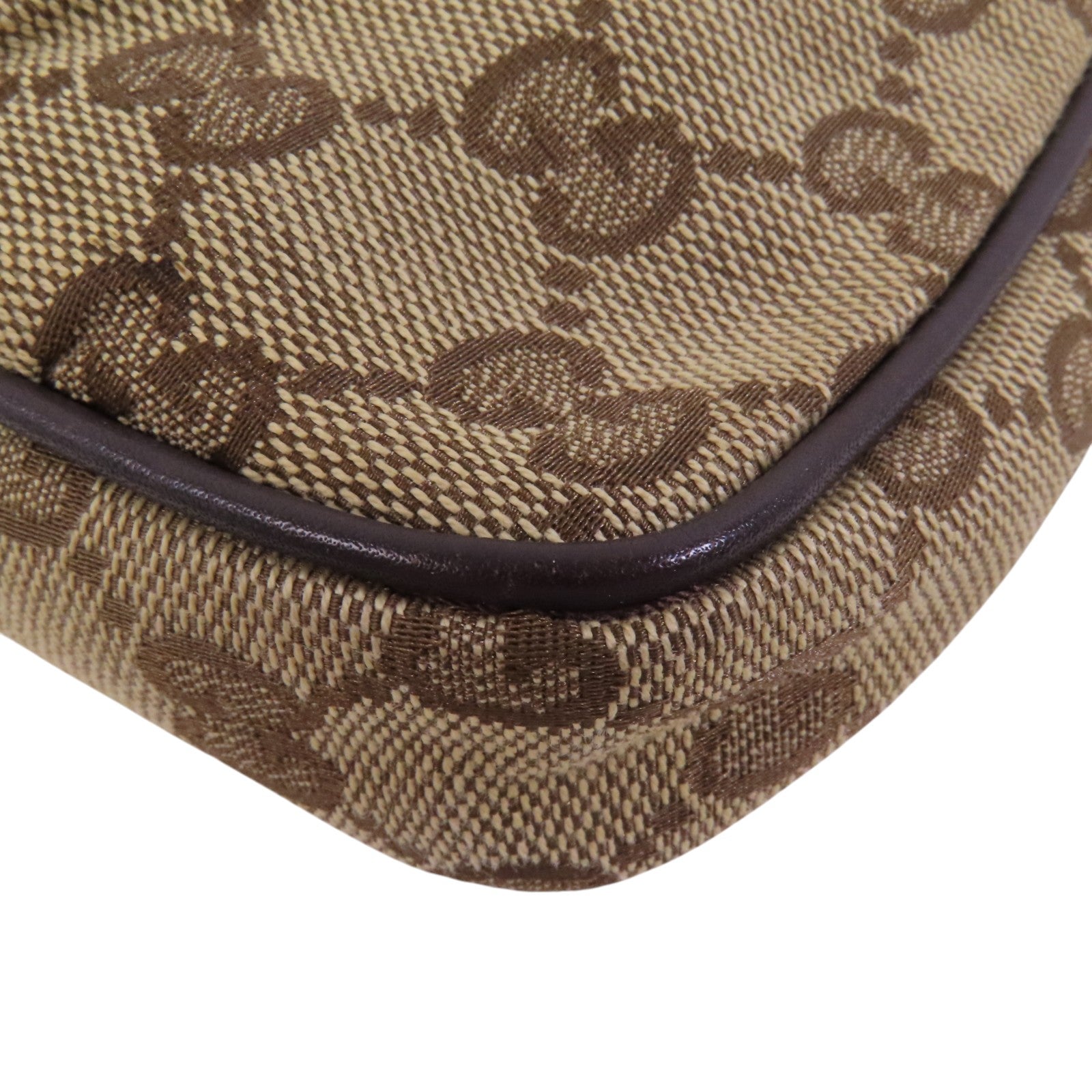 GUCCI GG帆布Mini Shoulder Bag金扣肩背袋