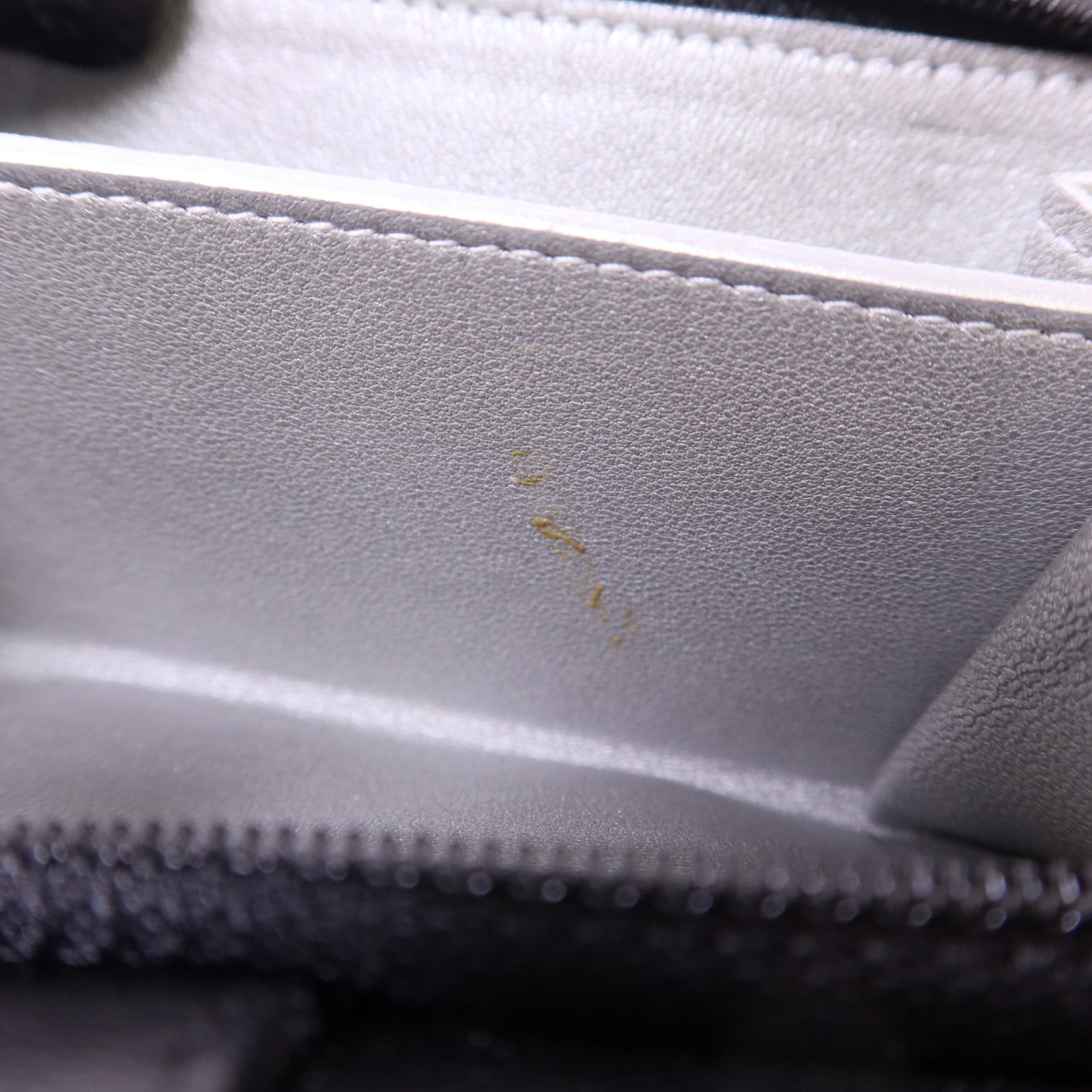 CHANEL 羊皮皮革Camellia Wallet銀扣錢包