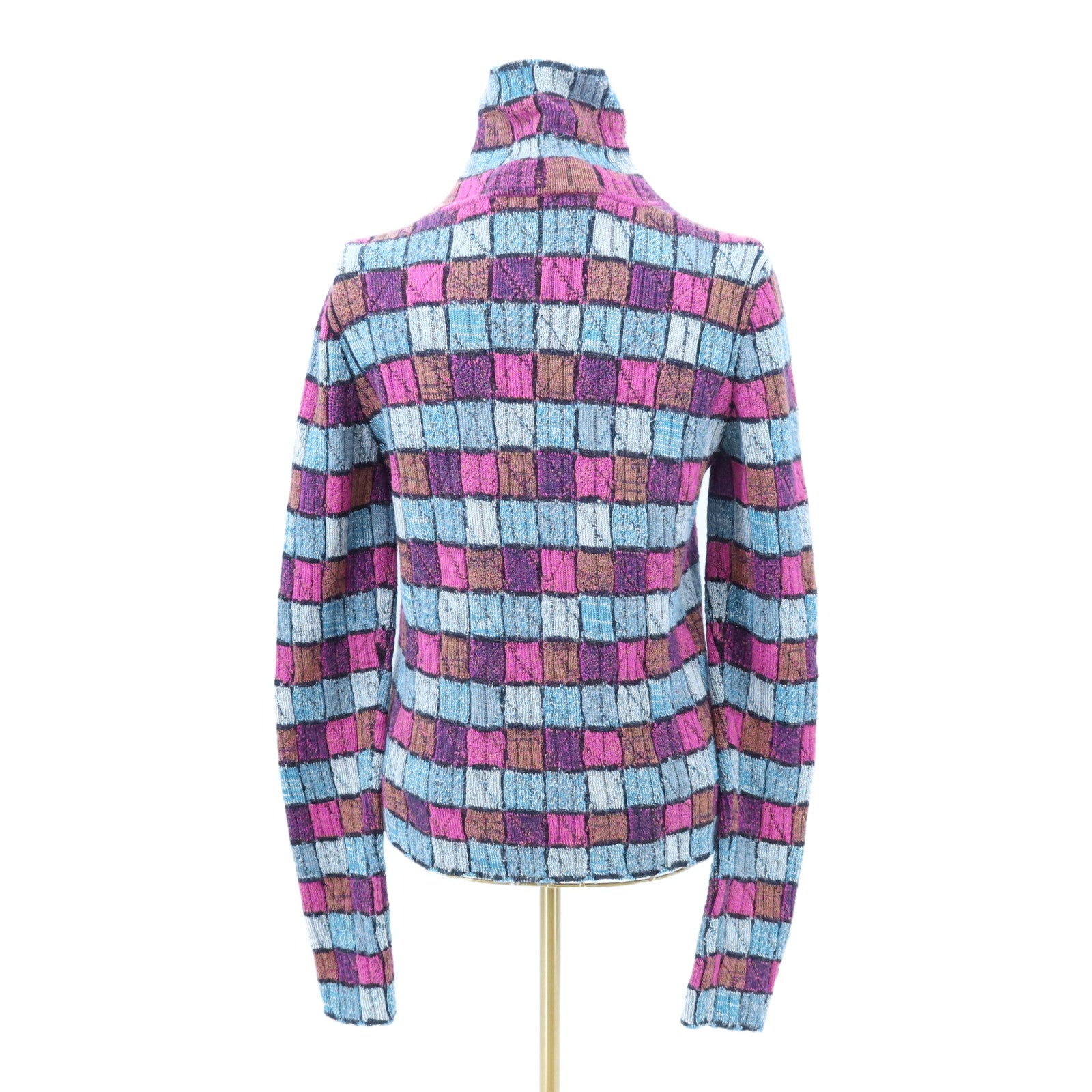 CHANEL Alpaca/Wool Knitting Sweater針織