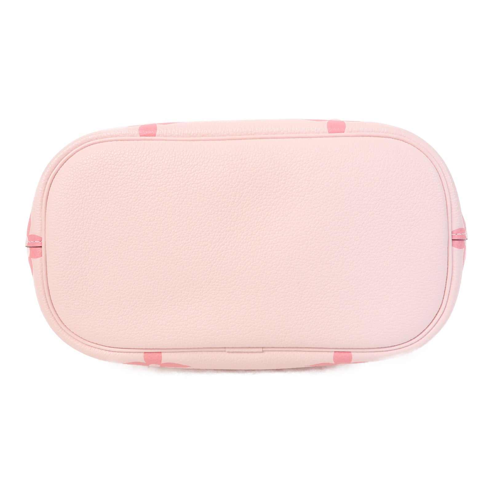 LOUIS VUITTON Monogram Empreinte Marshmallow金扣手挽肩背兩用袋粉紅色