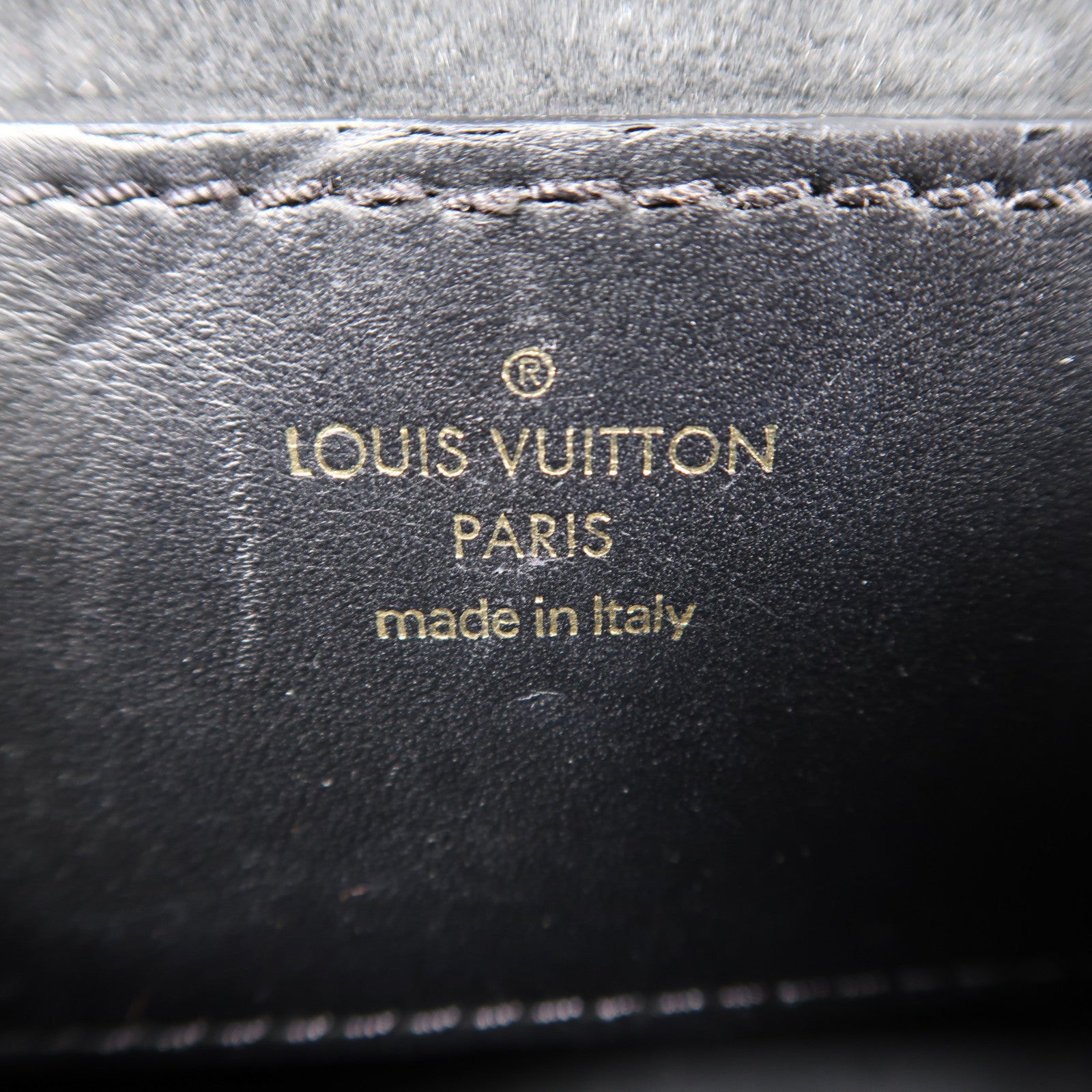 LOUIS VUITTON 牛皮皮革New Wave金扣手挽肩背兩用袋黑色