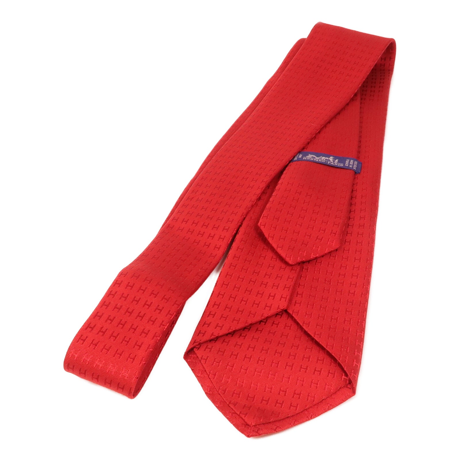 HERMES 絲質Tie領帶