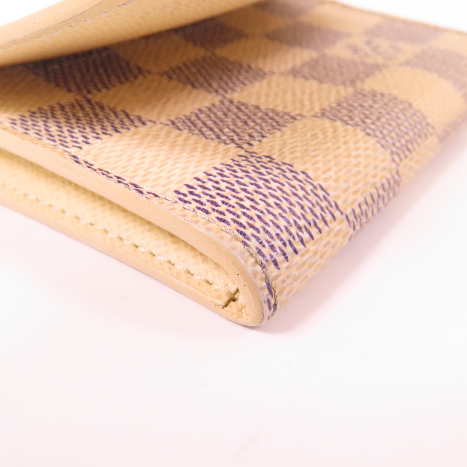 LOUIS VUITTON Damier Azur Card Case卡片套白色