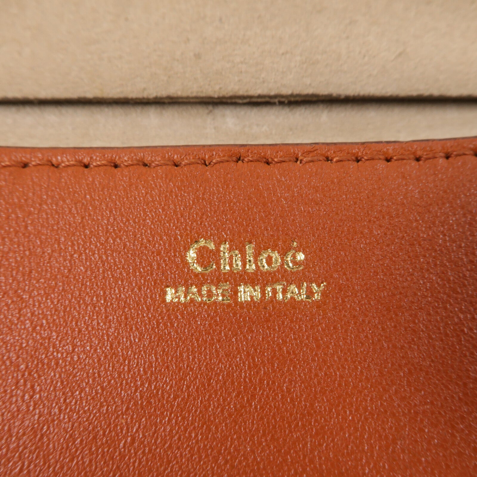 Chloe 牛皮皮革Chain Shoulder鏈帶肩背袋