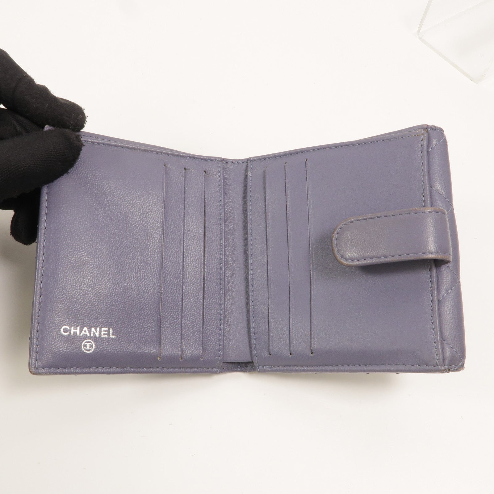 CHANEL 羊皮皮革Classic Small Flap Wallet錢包