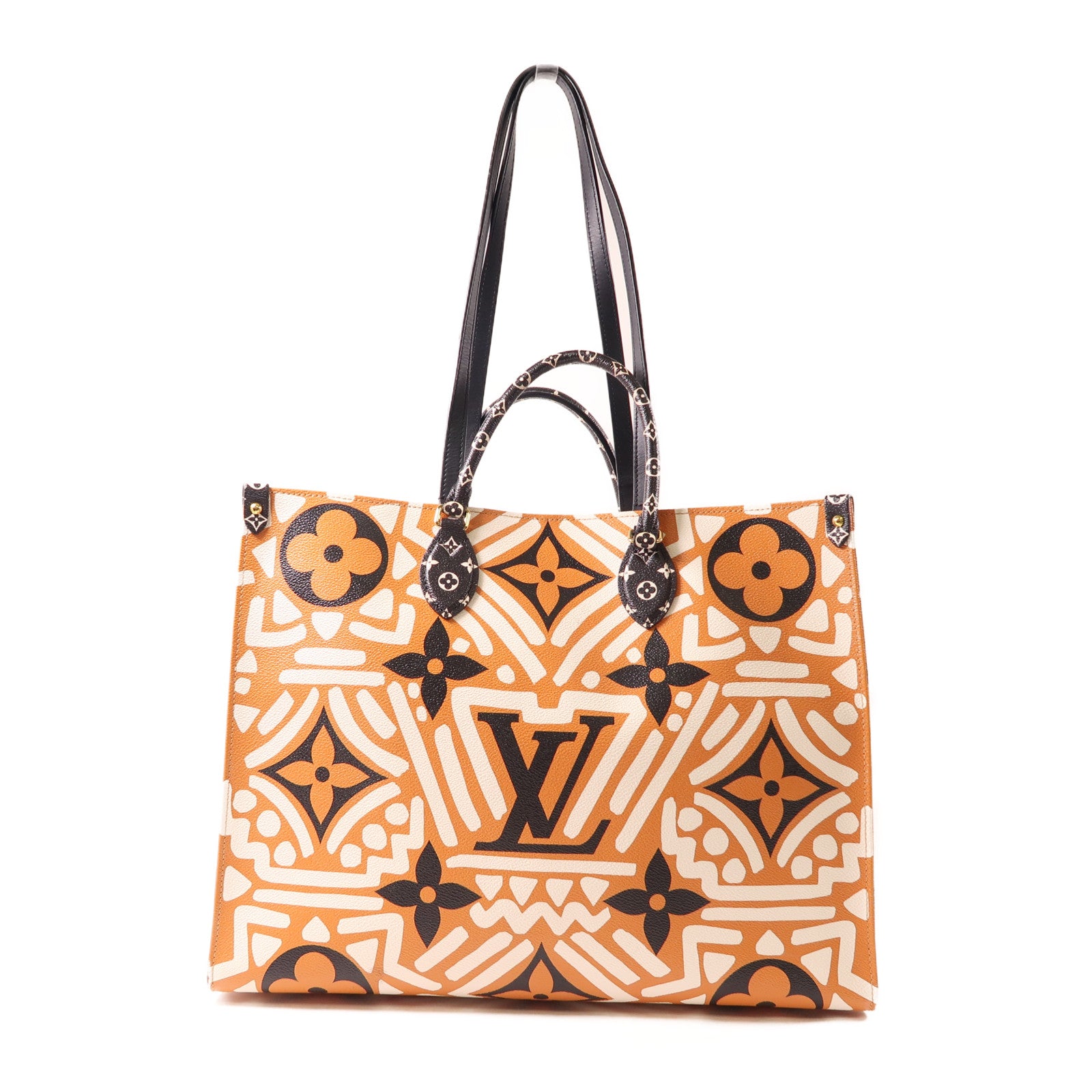 LOUIS VUITTON 【激減優惠】Monogram Giant On the Go GM金扣手挽肩背兩用袋