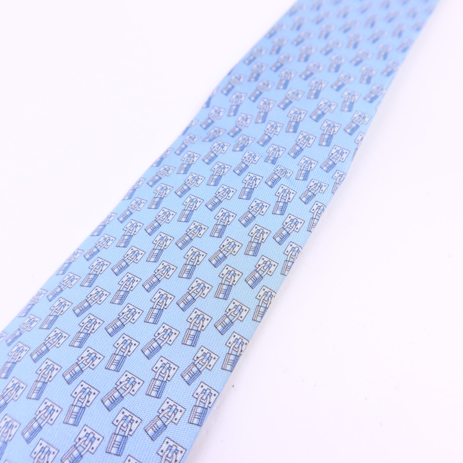 HERMES 【激減優惠】絲質Necktie領帶