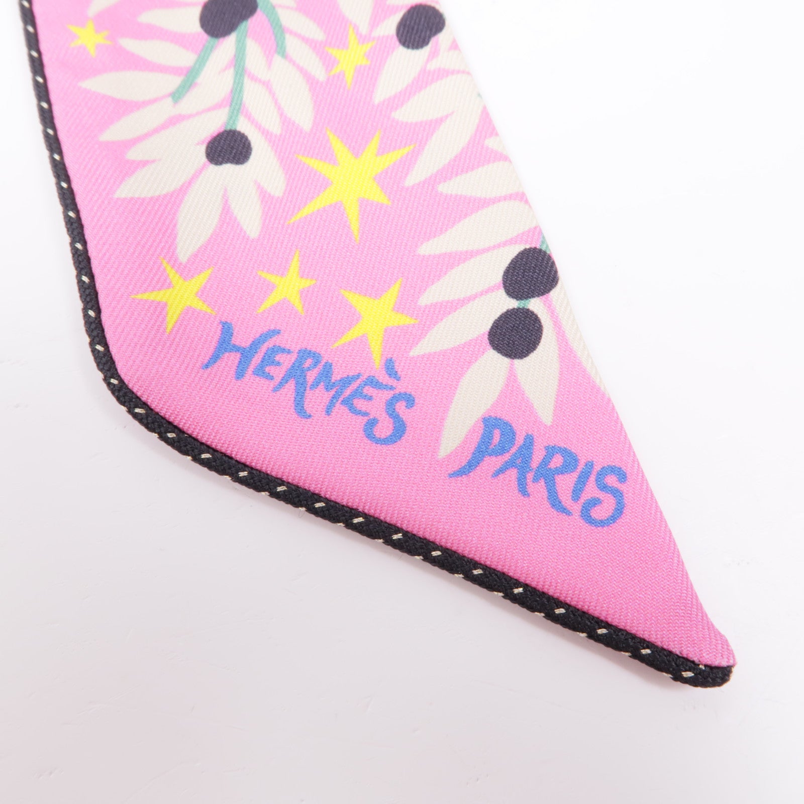 HERMES 絲質Twilly絲巾