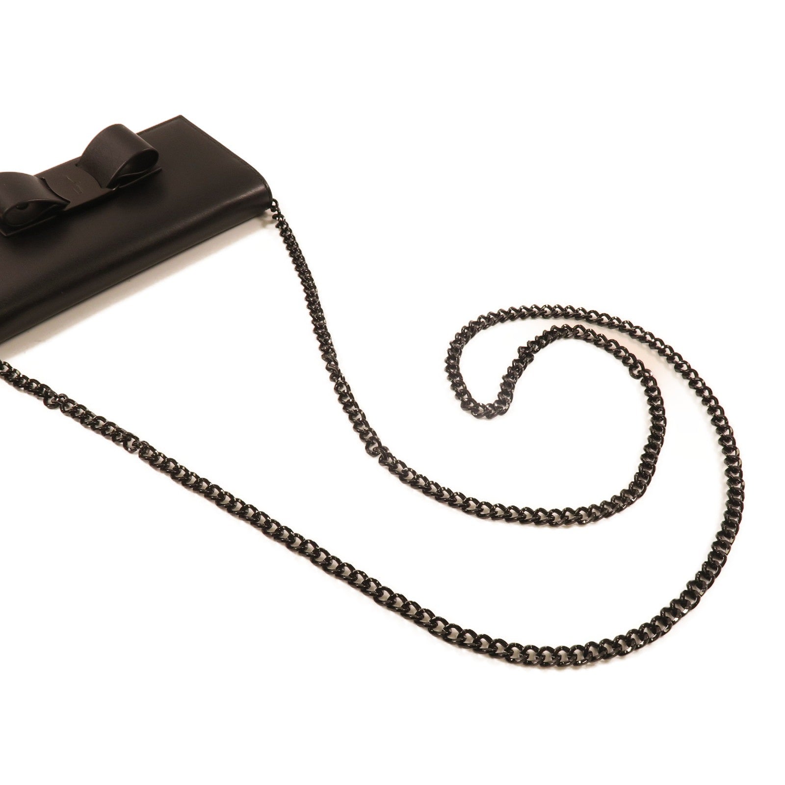 Salvatore Ferragamo 牛皮皮革Chain Shoulder Bag肩背袋