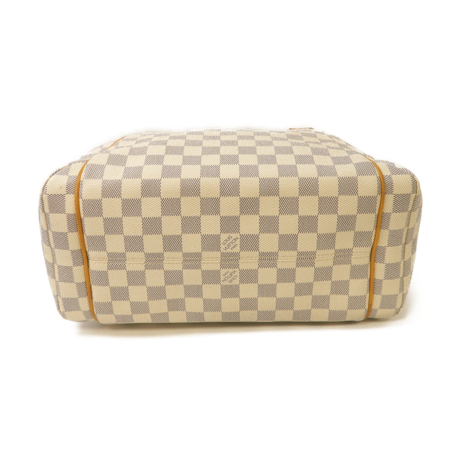LOUIS VUITTON 【激減優惠】Damier Azur Totally MM銀扣手挽袋白色