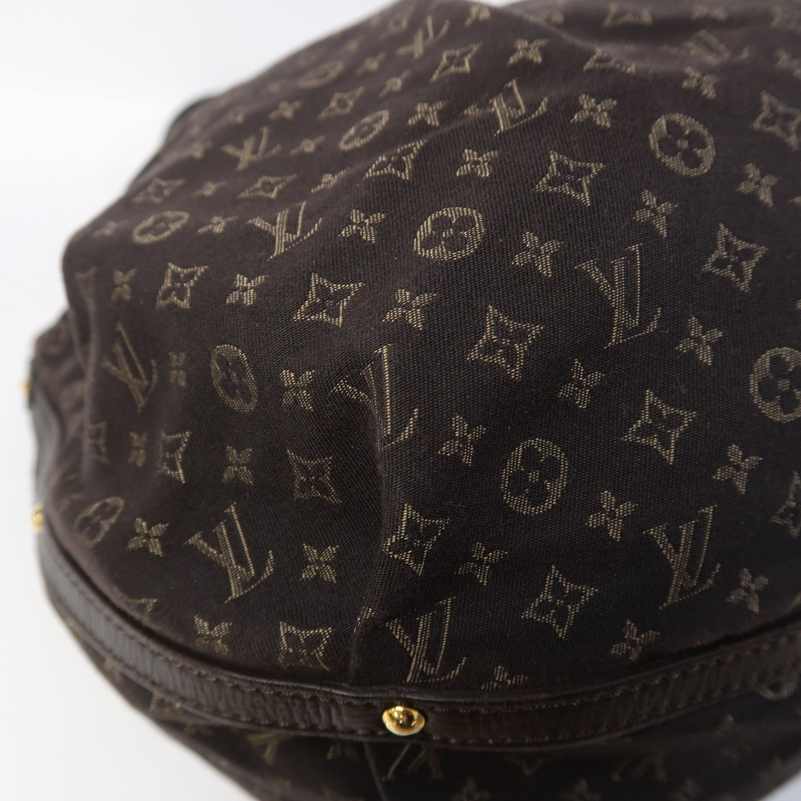 LOUIS VUITTON Monogram Idylle Fantaisie金扣肩背袋啡色