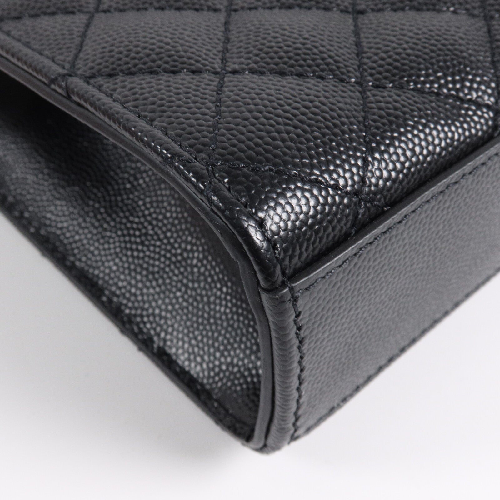 SAINT LAURENT 牛皮皮革Envelope Medium鏈帶肩背袋