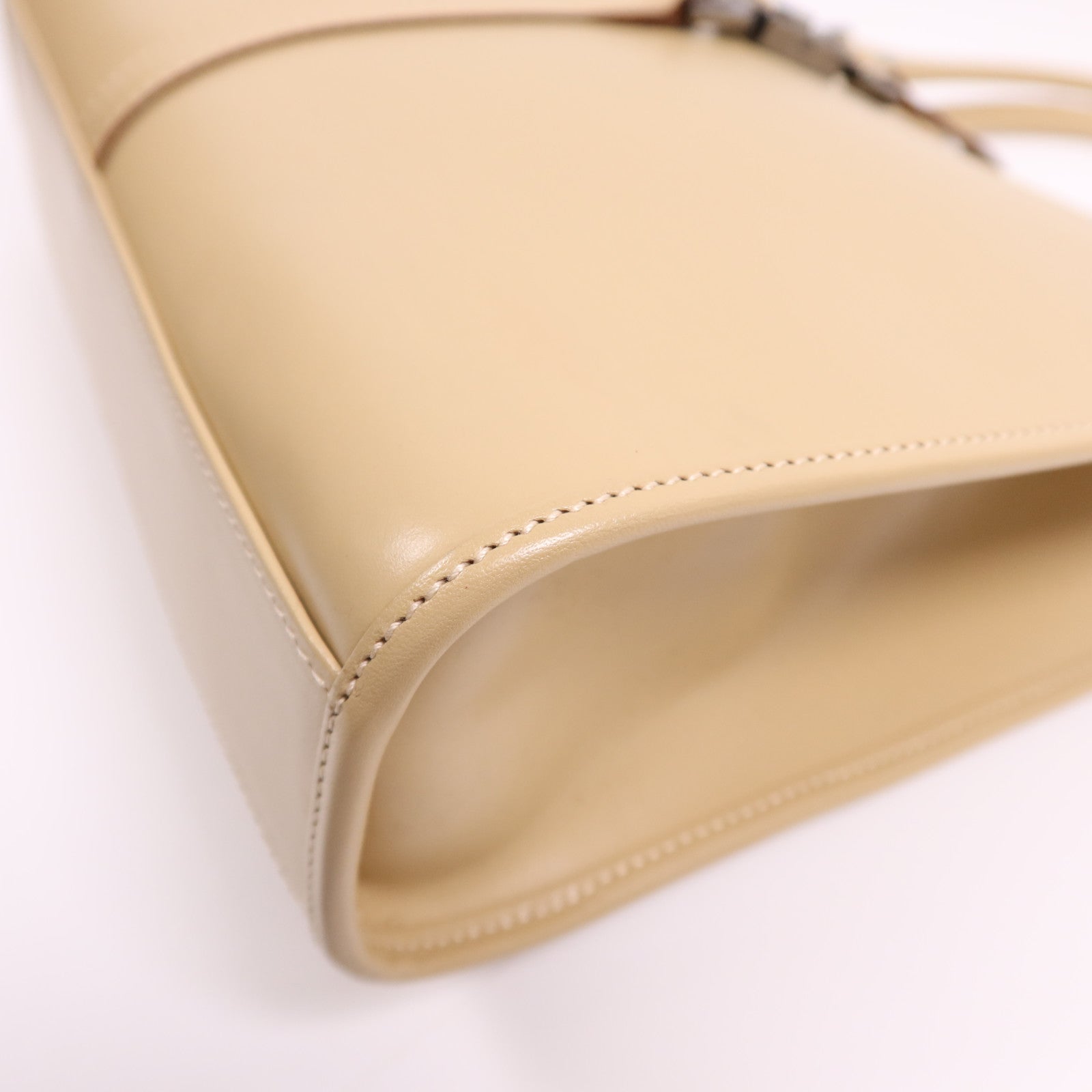 GUCCI 牛皮皮革Jackie Hand Bag銀扣手挽袋