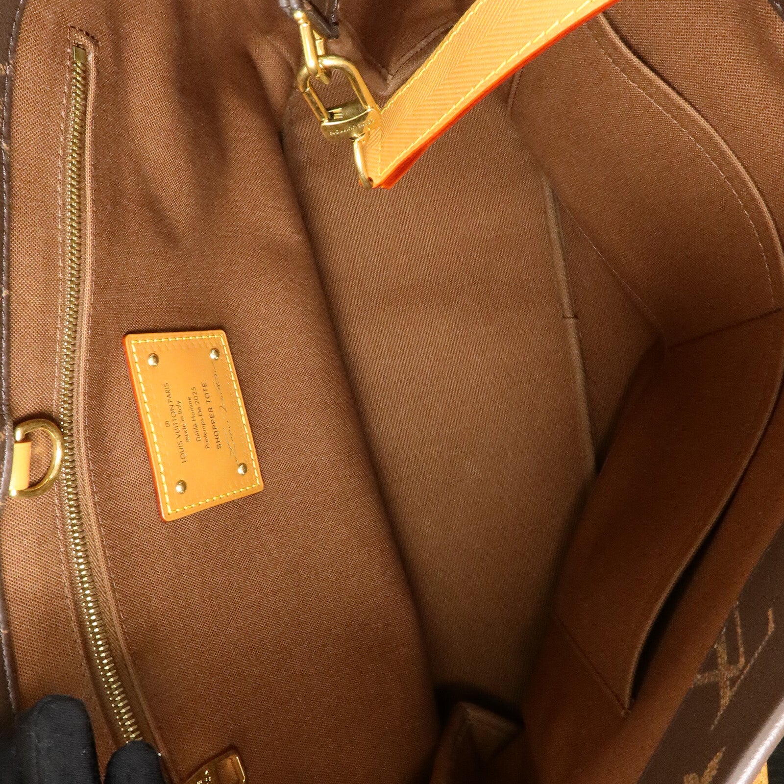 LOUIS VUITTON Autres Cuirs Monogram Shopper Tote MM手挽肩背兩用袋