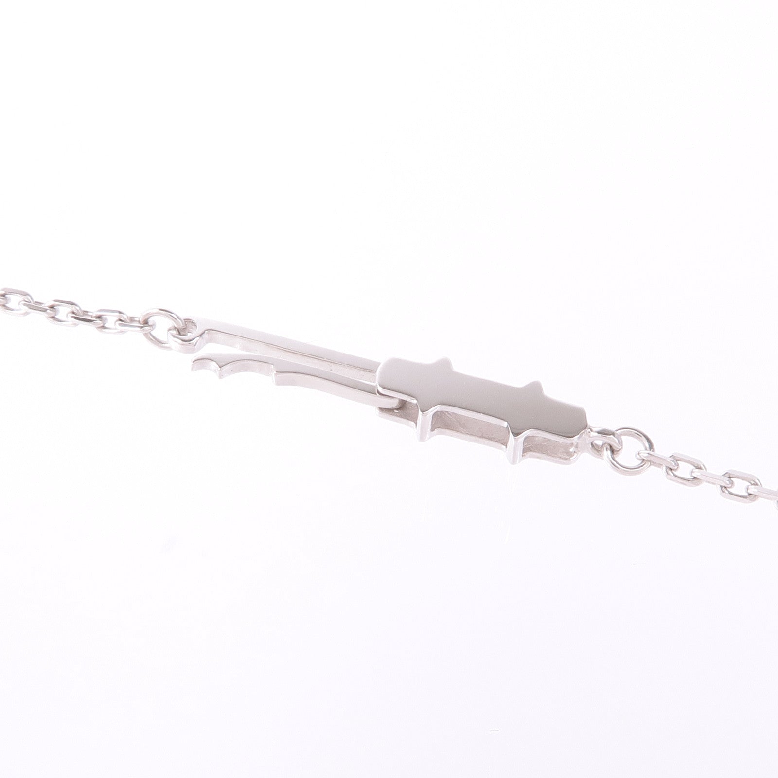 CARTIER 18K白金Love Necklace項鍊