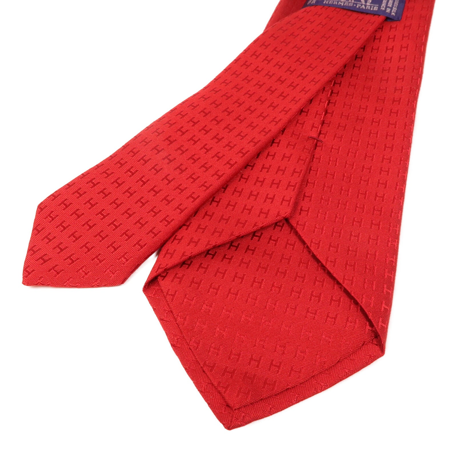 HERMES 絲質Tie領帶