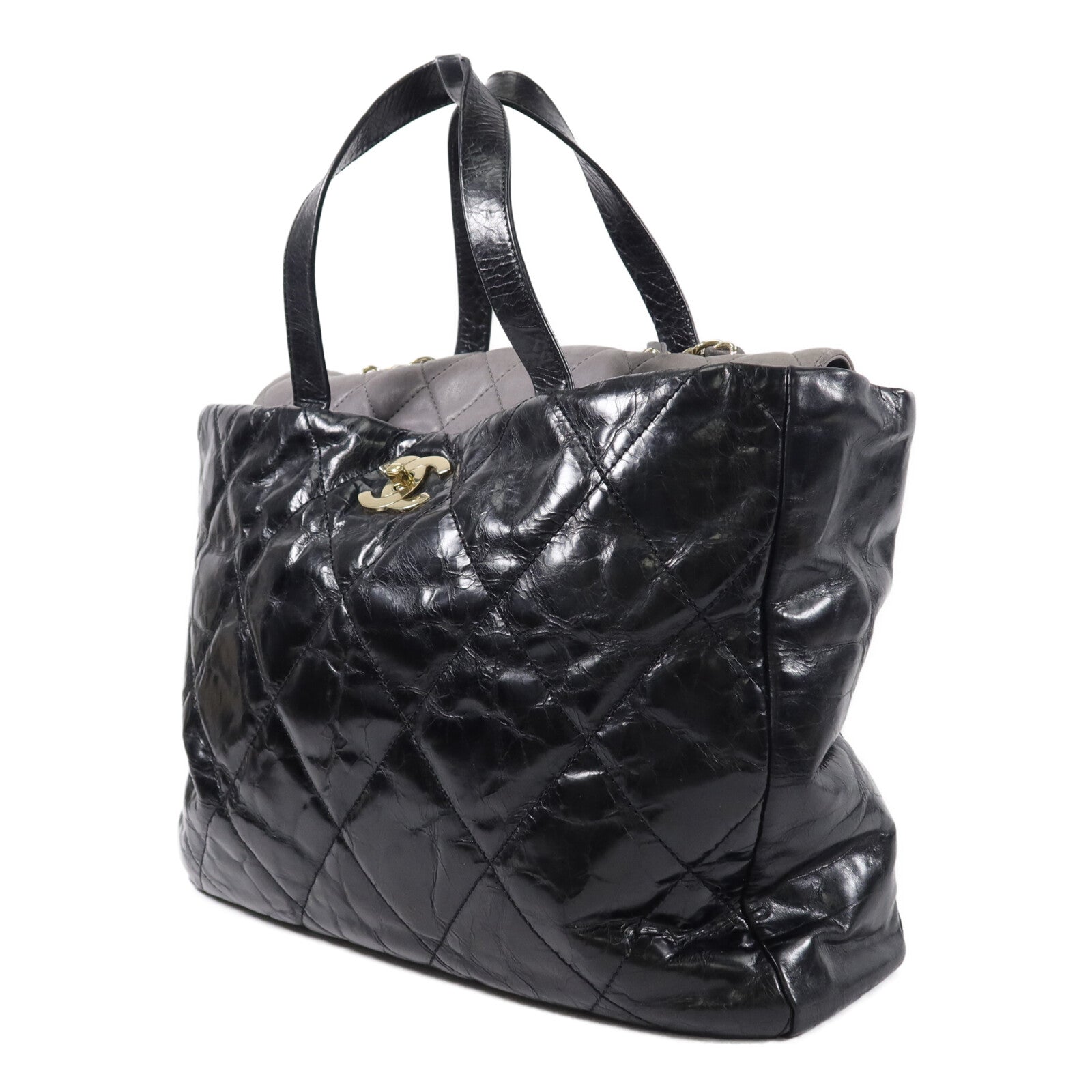 CHANEL 牛皮皮革2way Shoulder bag手挽肩背兩用袋