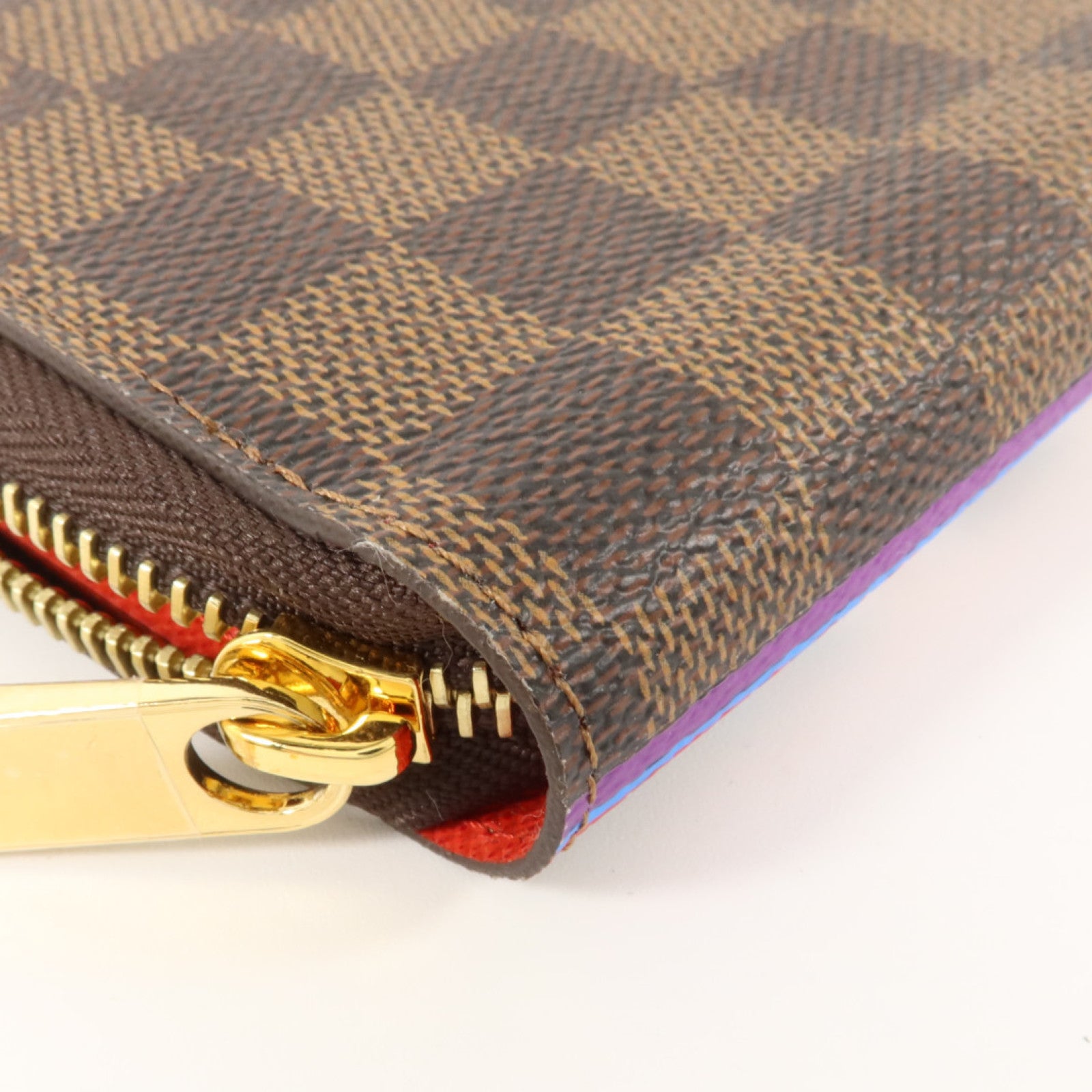 LOUIS VUITTON Damier Vivienne Bumper Cars Zippy Wallet金扣長錢包