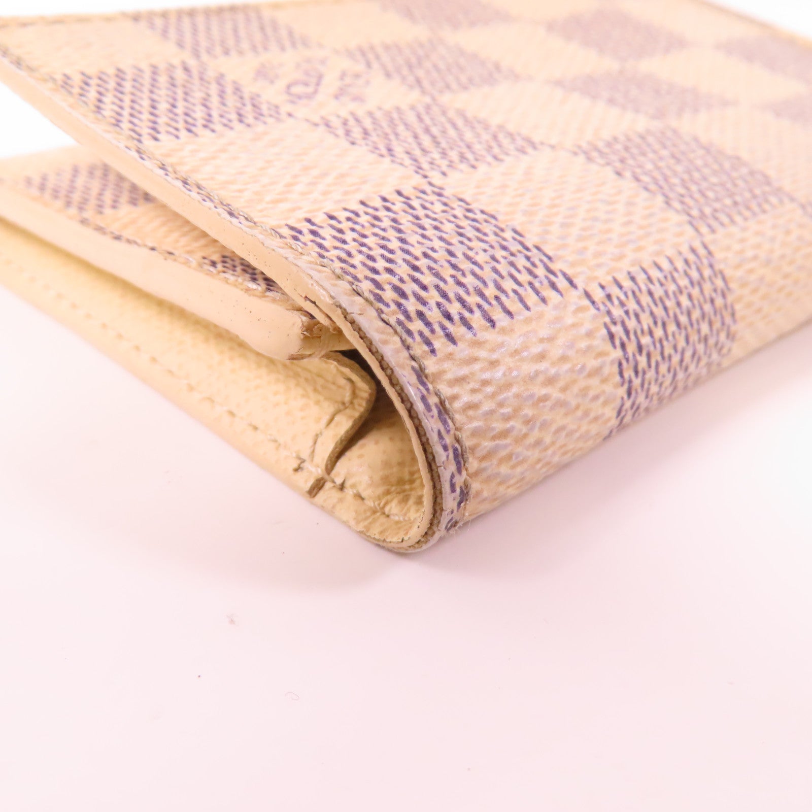 LOUIS VUITTON Damier Azur Card Case卡片套白色