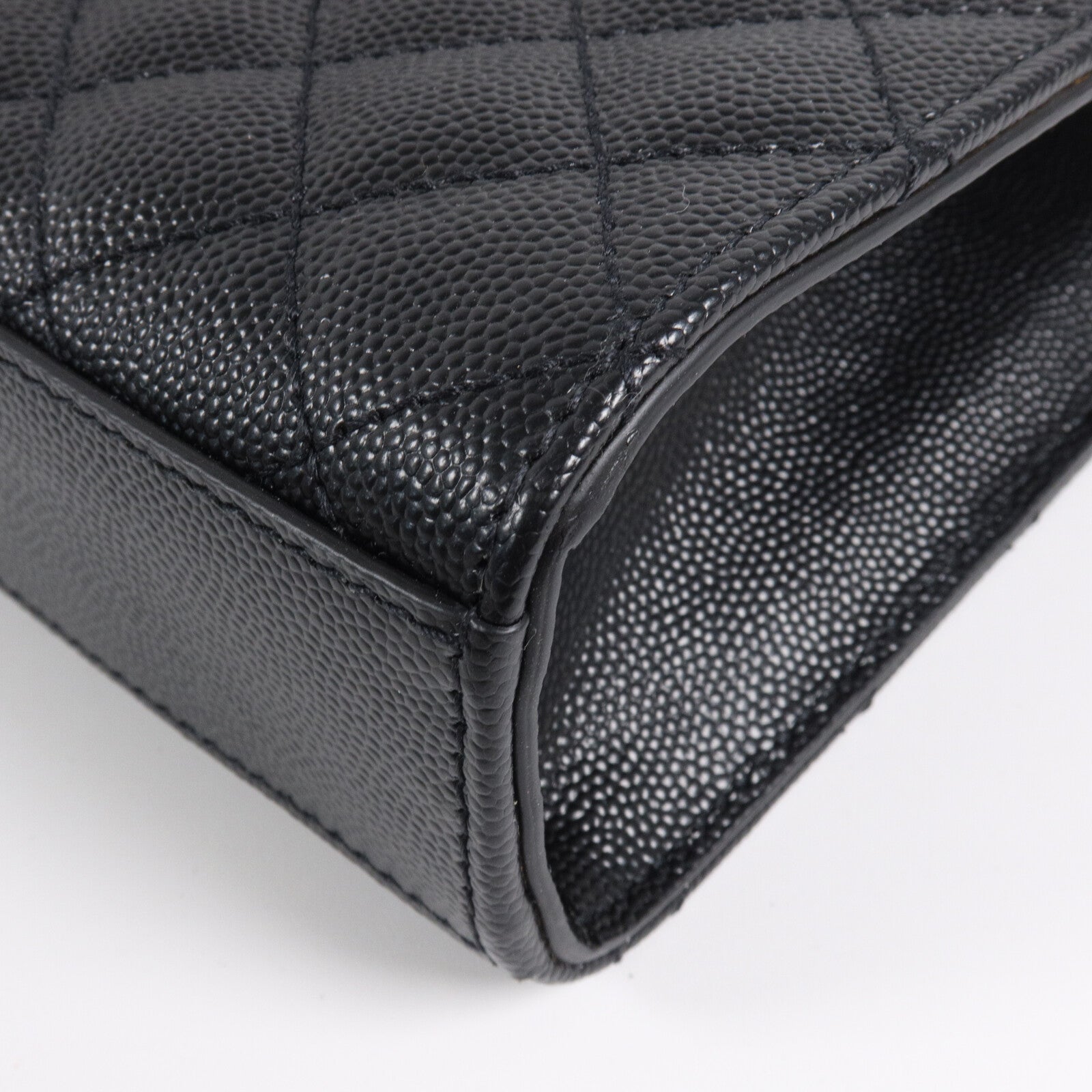 SAINT LAURENT 牛皮皮革Envelope Medium鏈帶肩背袋