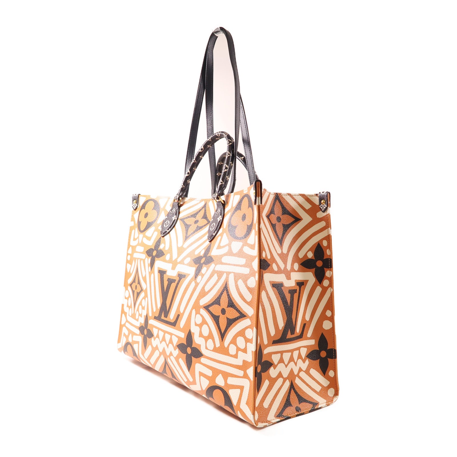 LOUIS VUITTON 【激減優惠】Monogram Giant On the Go GM金扣手挽肩背兩用袋