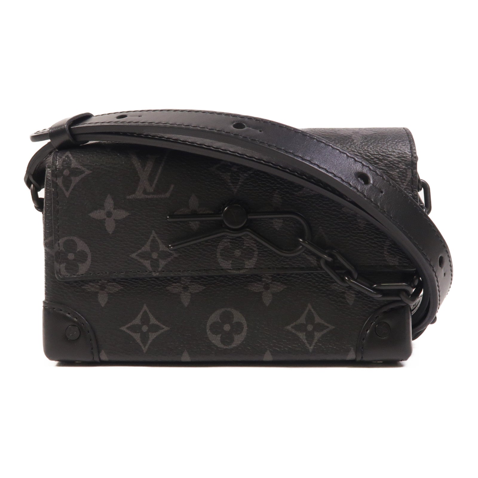LOUIS VUITTON Monogram Eclipse Steamer Wearable Wallet肩背袋