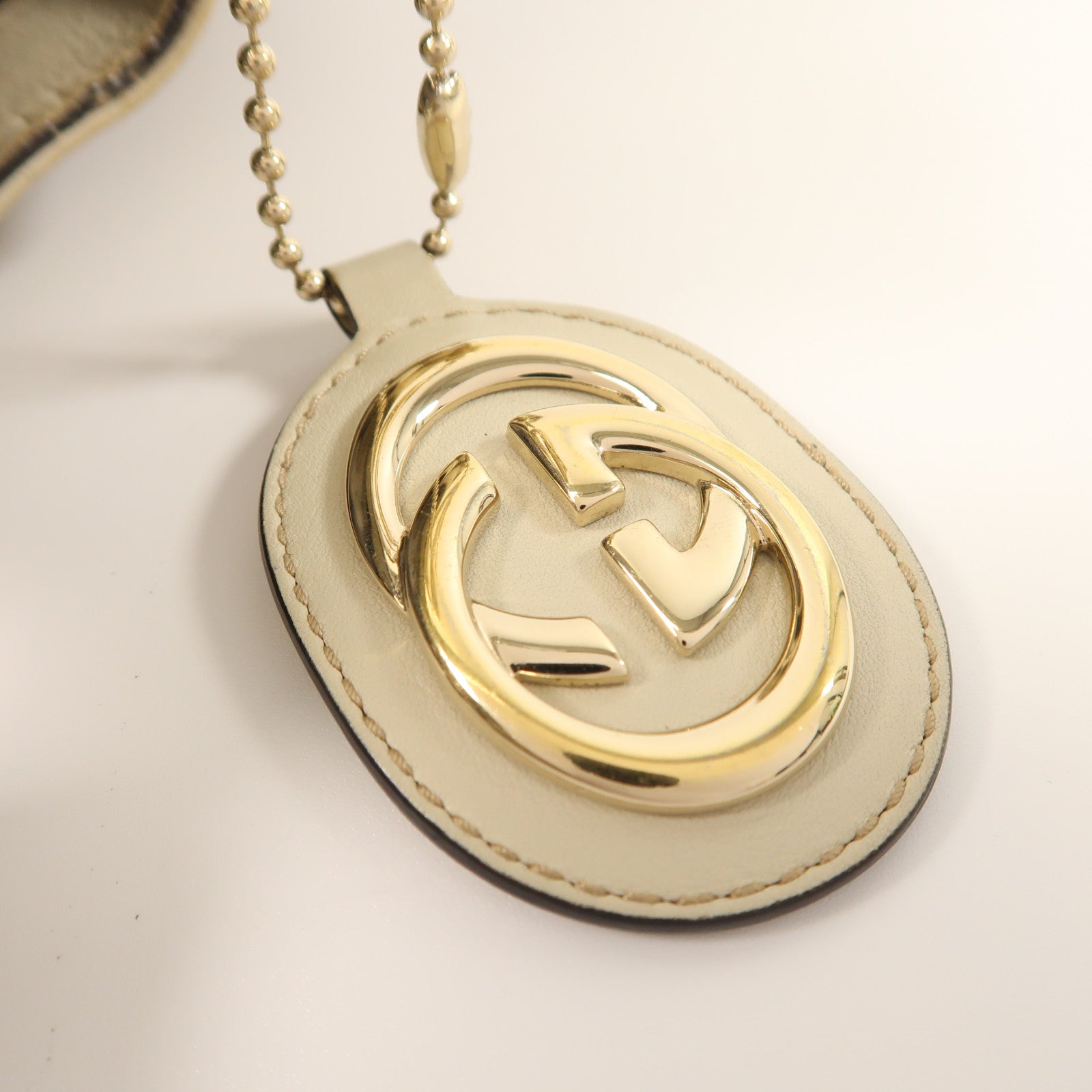 GUCCI 帆布Shoulder Bag金扣肩背袋