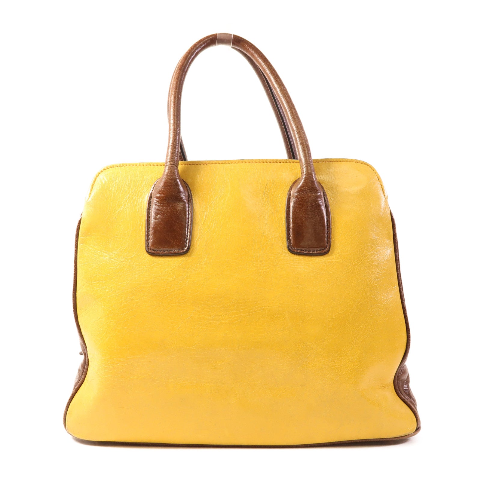 Miu Miu 牛皮皮革2 Way Shoulder Bag金扣手挽肩背兩用袋