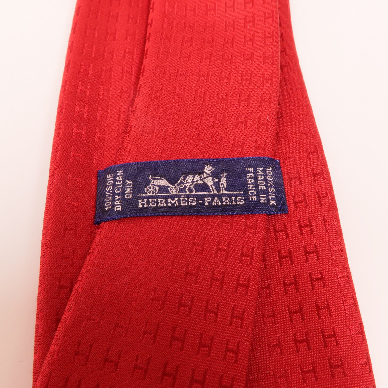 HERMES 絲質Tie領帶