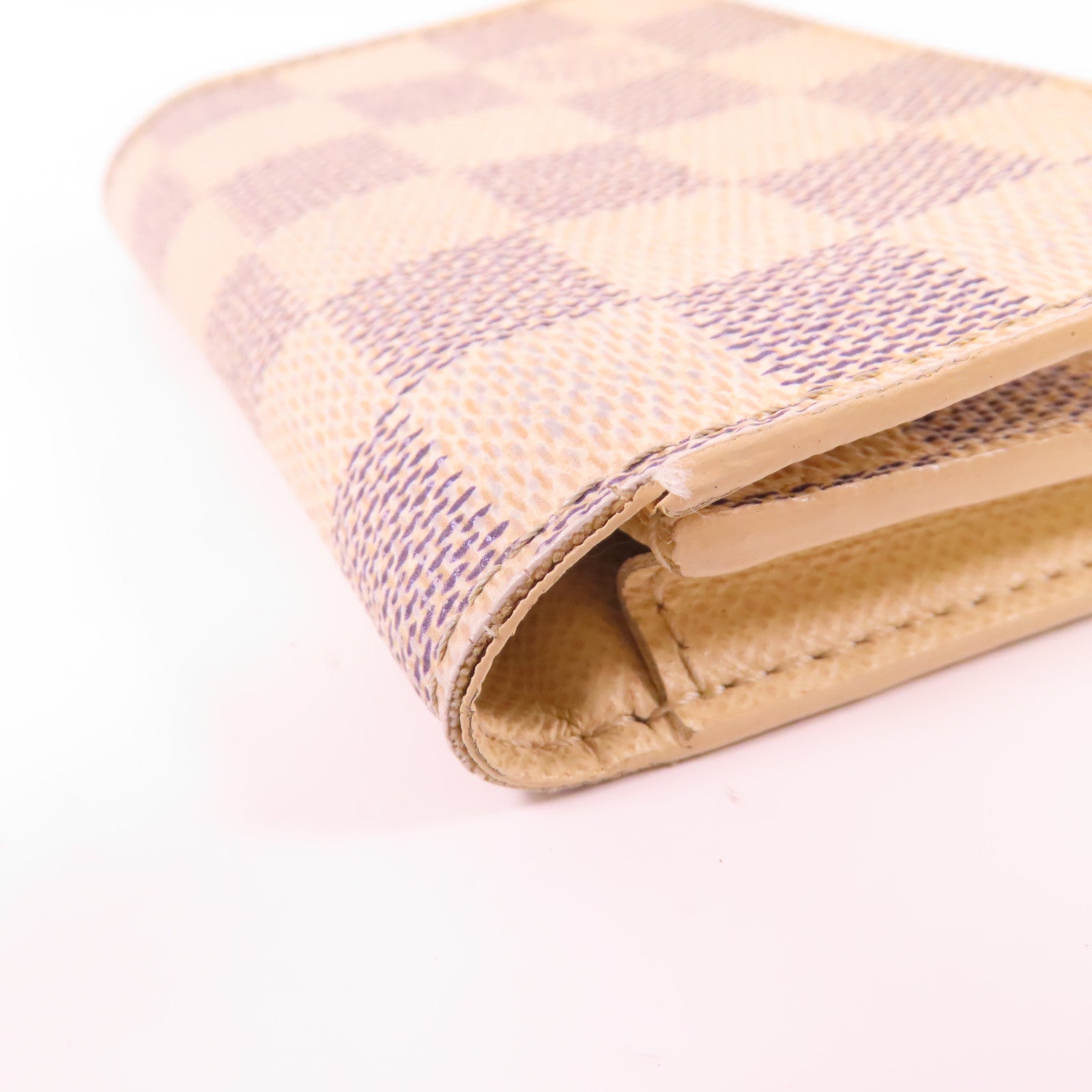 LOUIS VUITTON Damier Azur Card Case卡片套白色