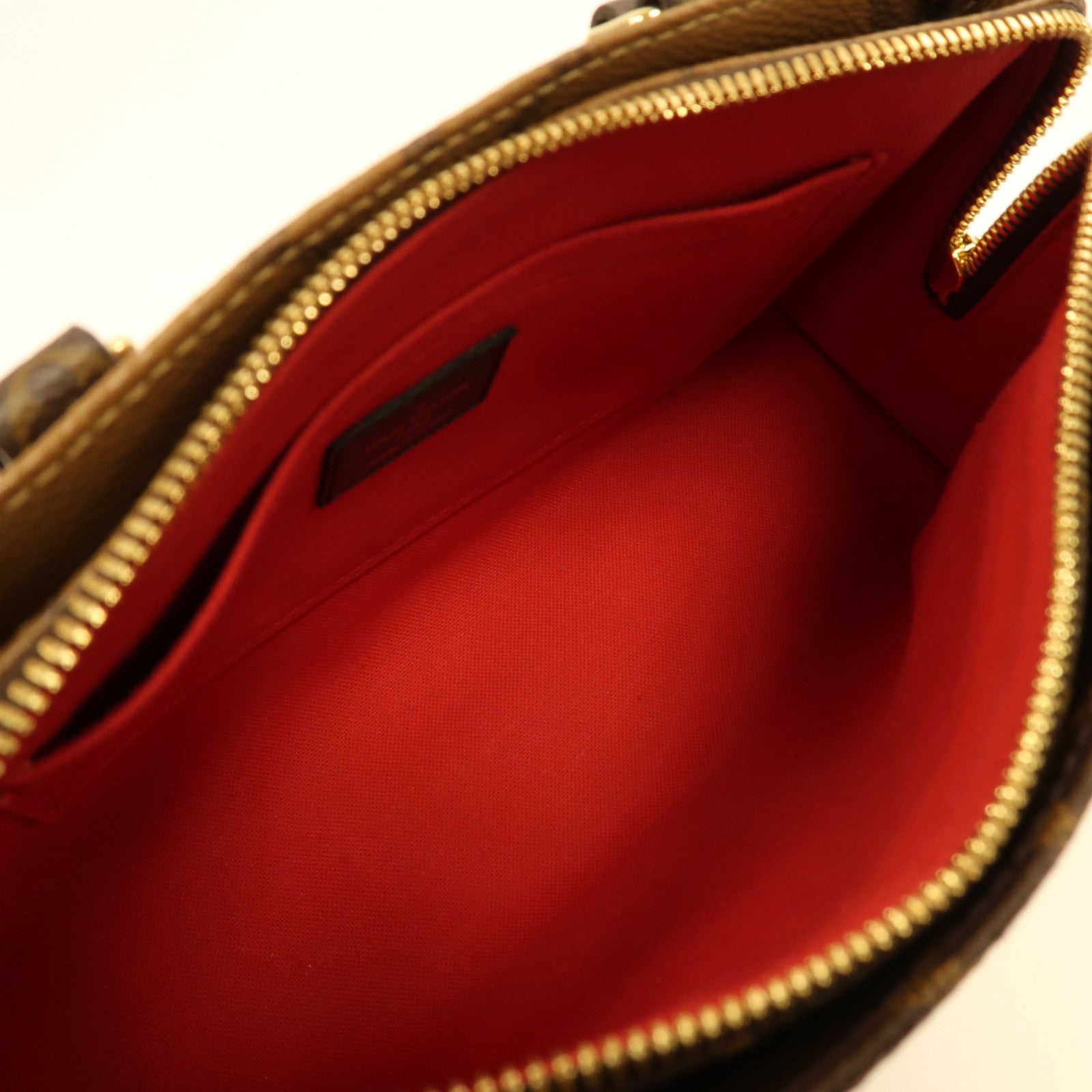 LOUIS VUITTON Monogram On The Go Eastwest金扣手挽肩背兩用袋啡色