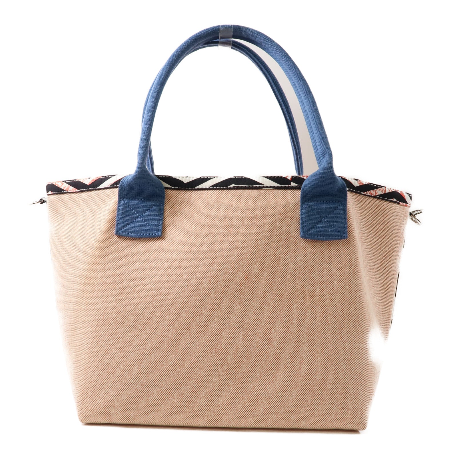 HERMES 帆布So Canvas Bag手提包紅色