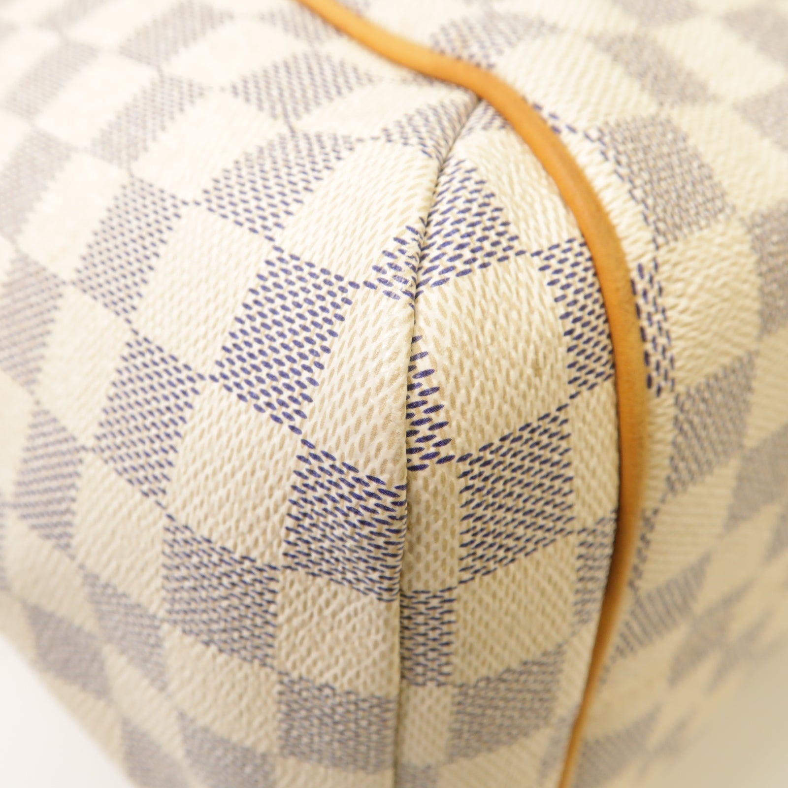 LOUIS VUITTON 【激減優惠】Damier Azur Totally MM銀扣手挽袋白色