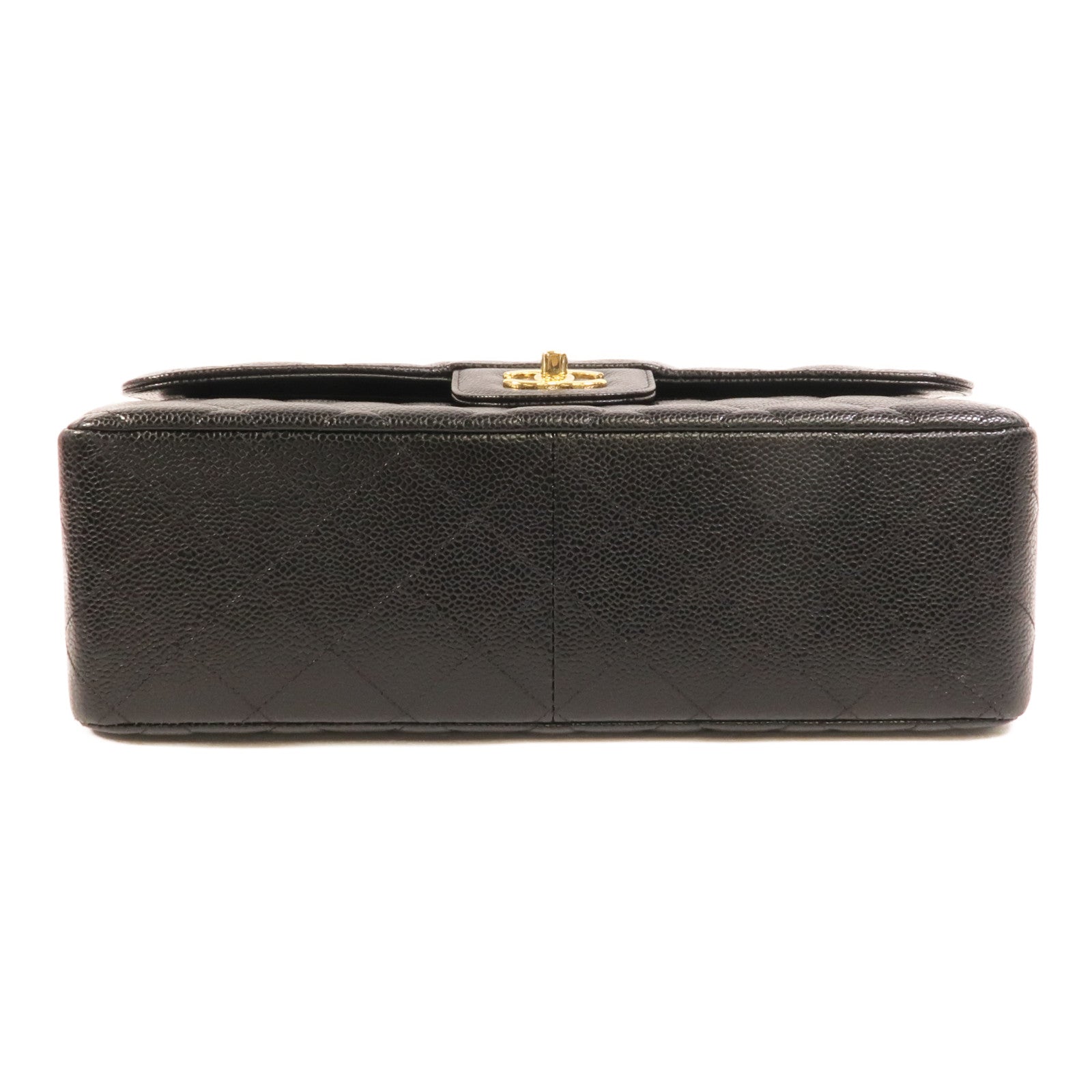 CHANEL 牛皮皮革Large Classic鏈帶肩背袋