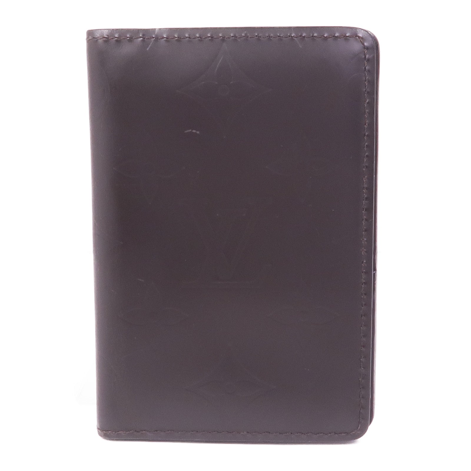 LOUIS VUITTON Monogram Glace Glace Organizer de Poche卡片套