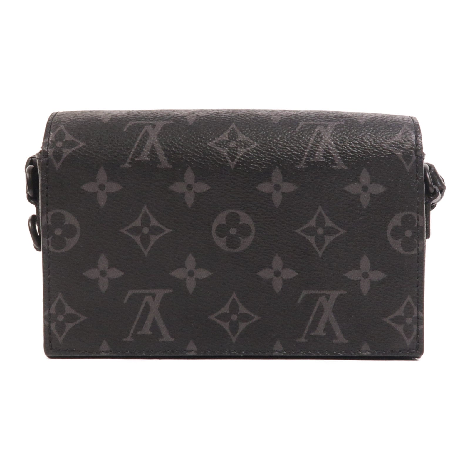 LOUIS VUITTON Monogram Eclipse Steamer Wearable Wallet肩背袋
