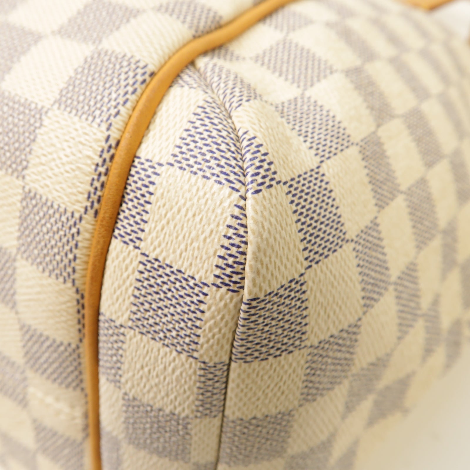 LOUIS VUITTON 【激減優惠】Damier Azur Totally MM銀扣手挽袋白色