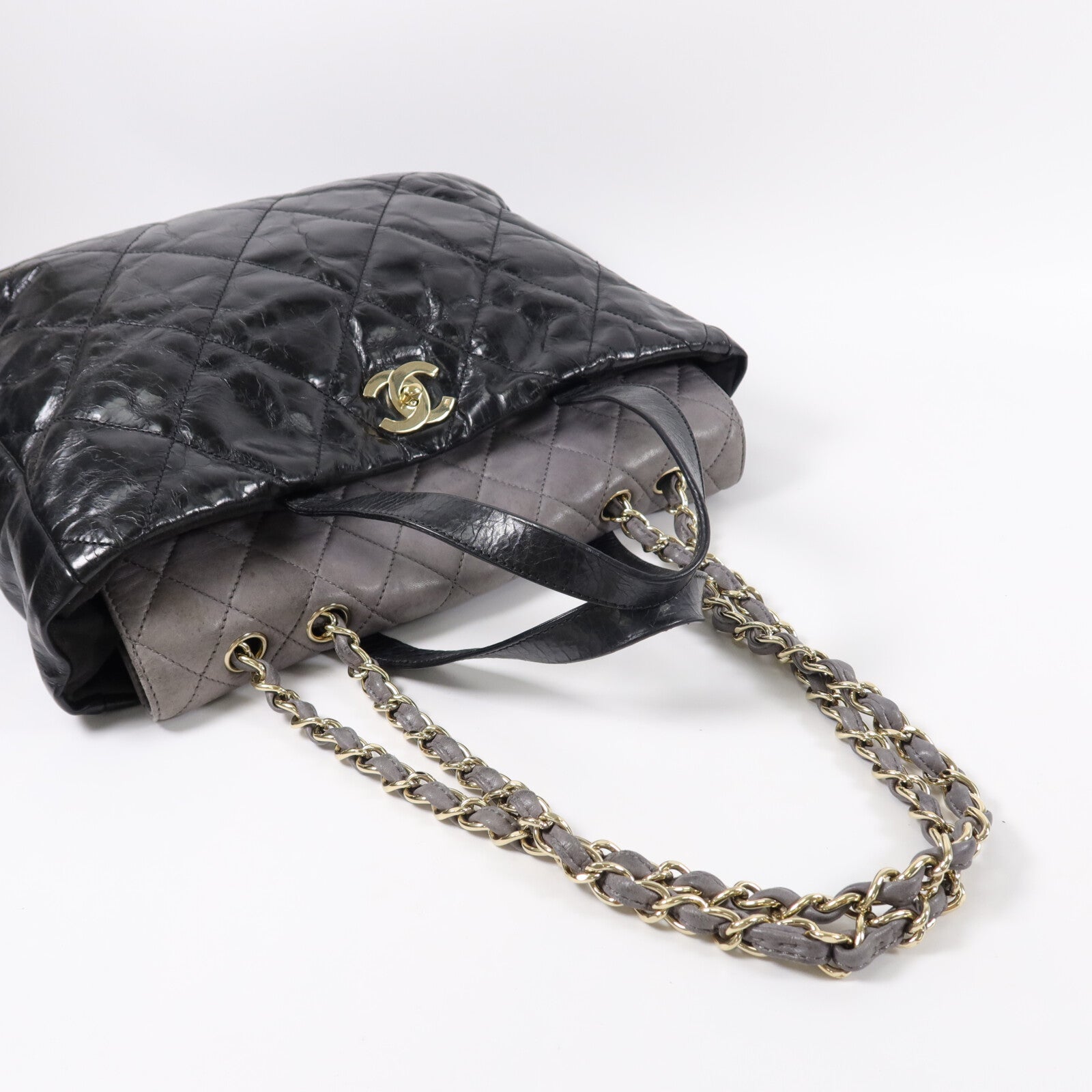 CHANEL 牛皮皮革2way Shoulder bag手挽肩背兩用袋