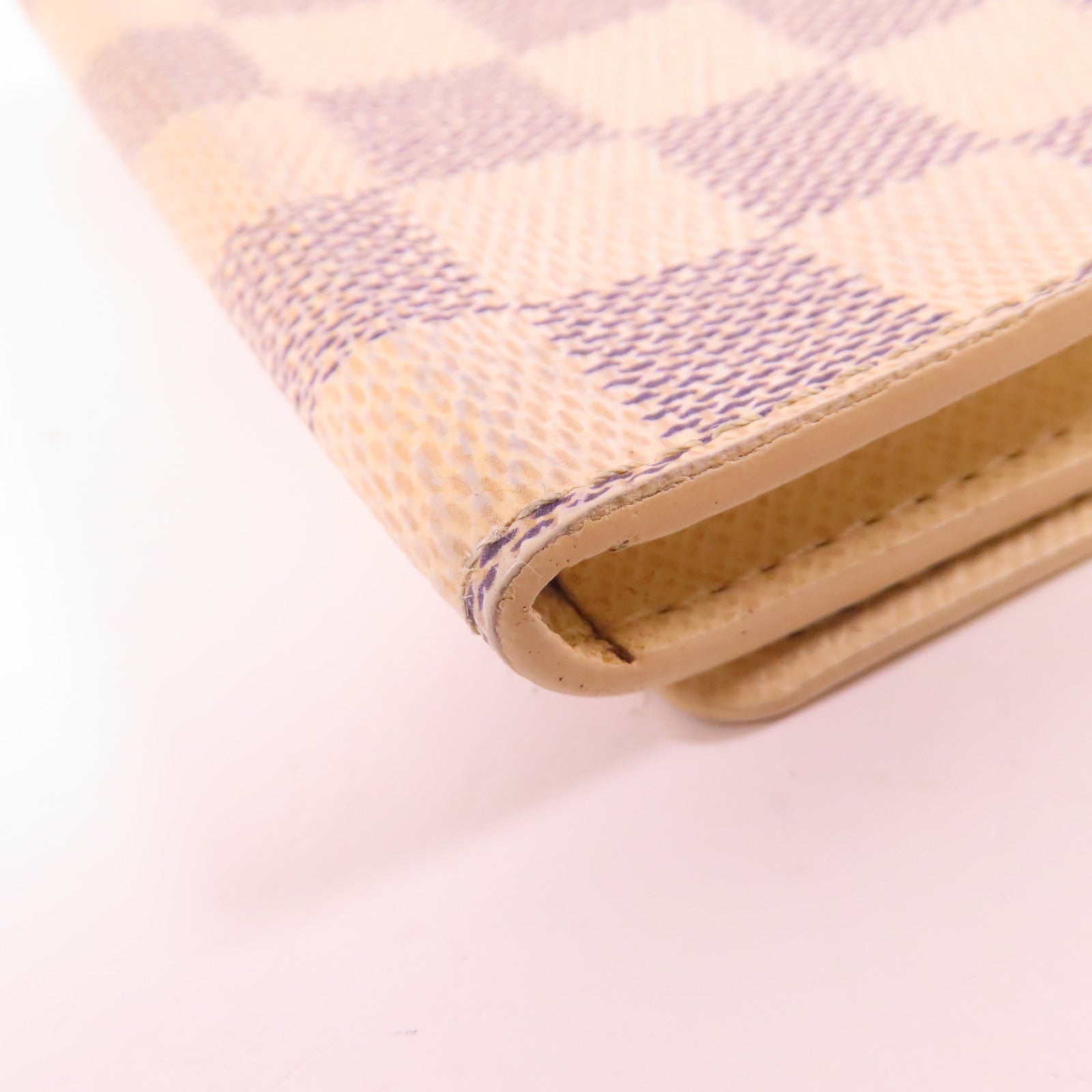 LOUIS VUITTON Damier Azur Card Case卡片套白色