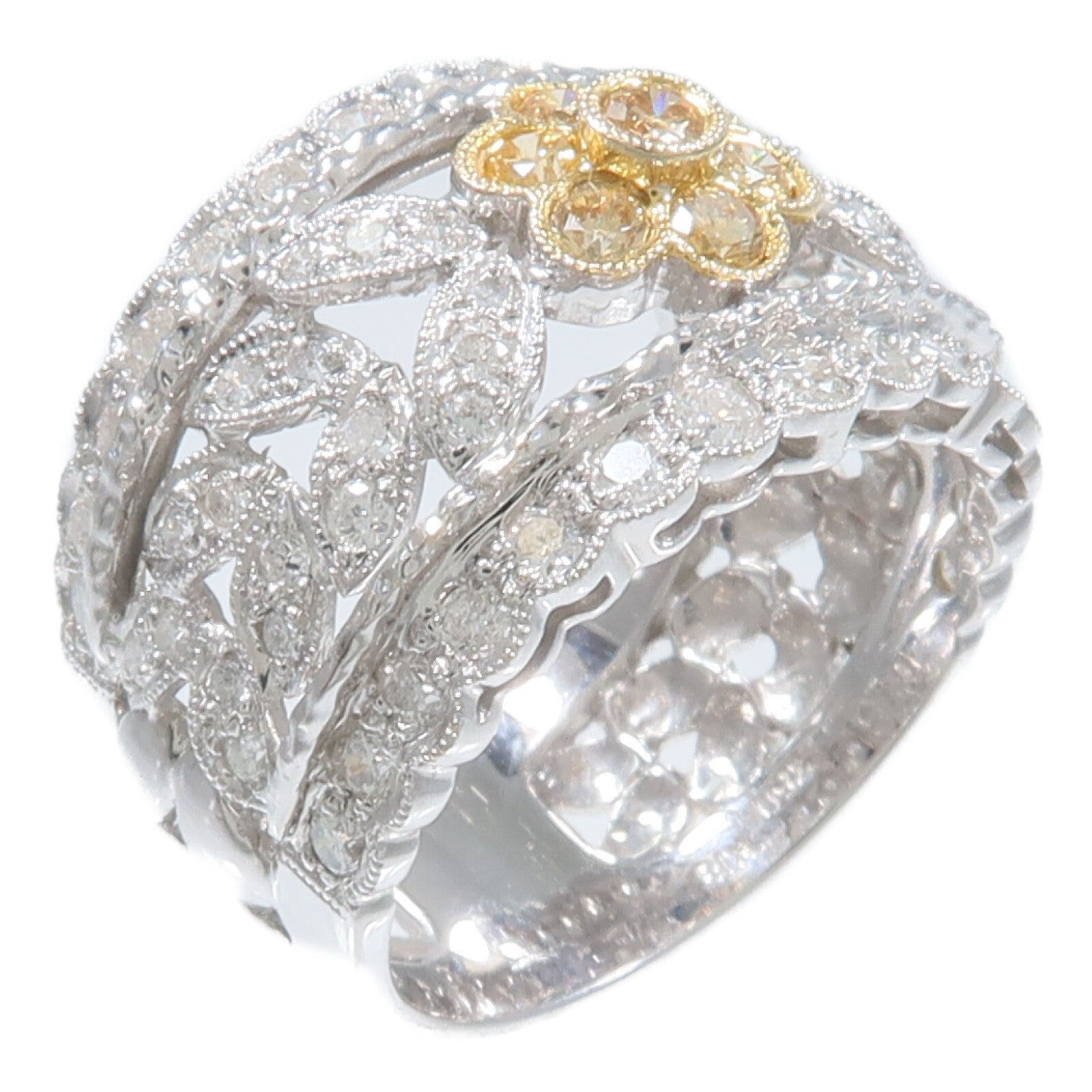 JEWELRY 18K黃金/白金Diamond Ring鑽石戒指