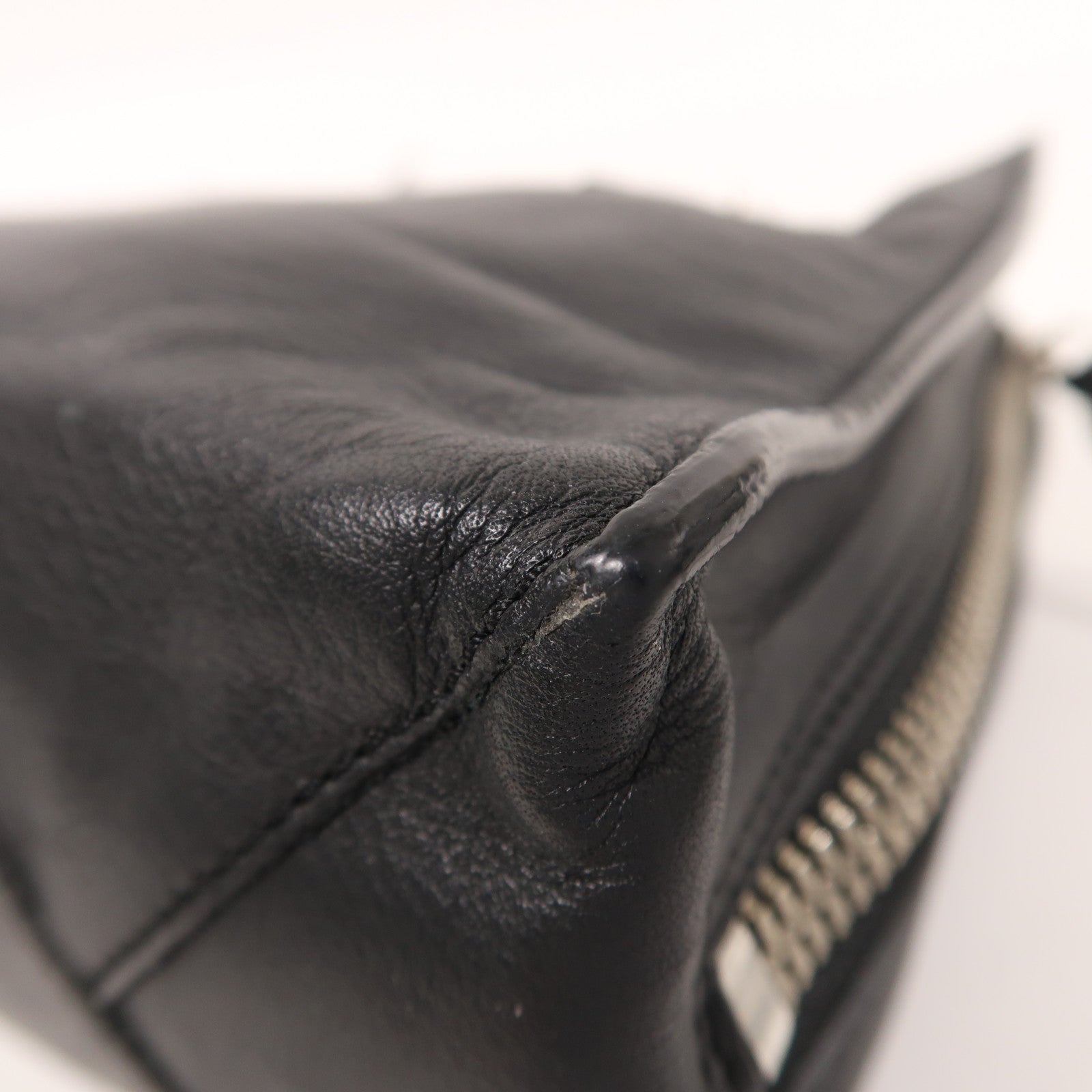 BALENCIAGA 牛皮皮革Papier Mini銀扣手挽肩背兩用袋