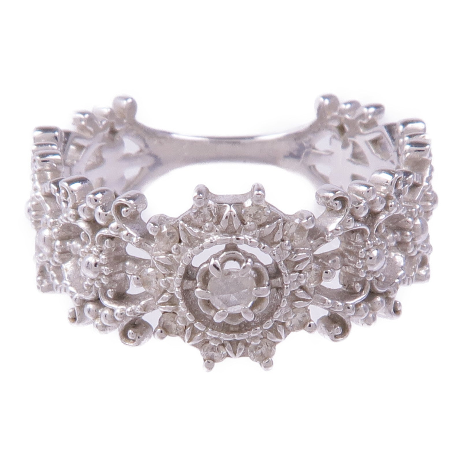 JEWELRY 【激減優惠】PT900鉑金Diamond Ring鑽石戒指US#5.25