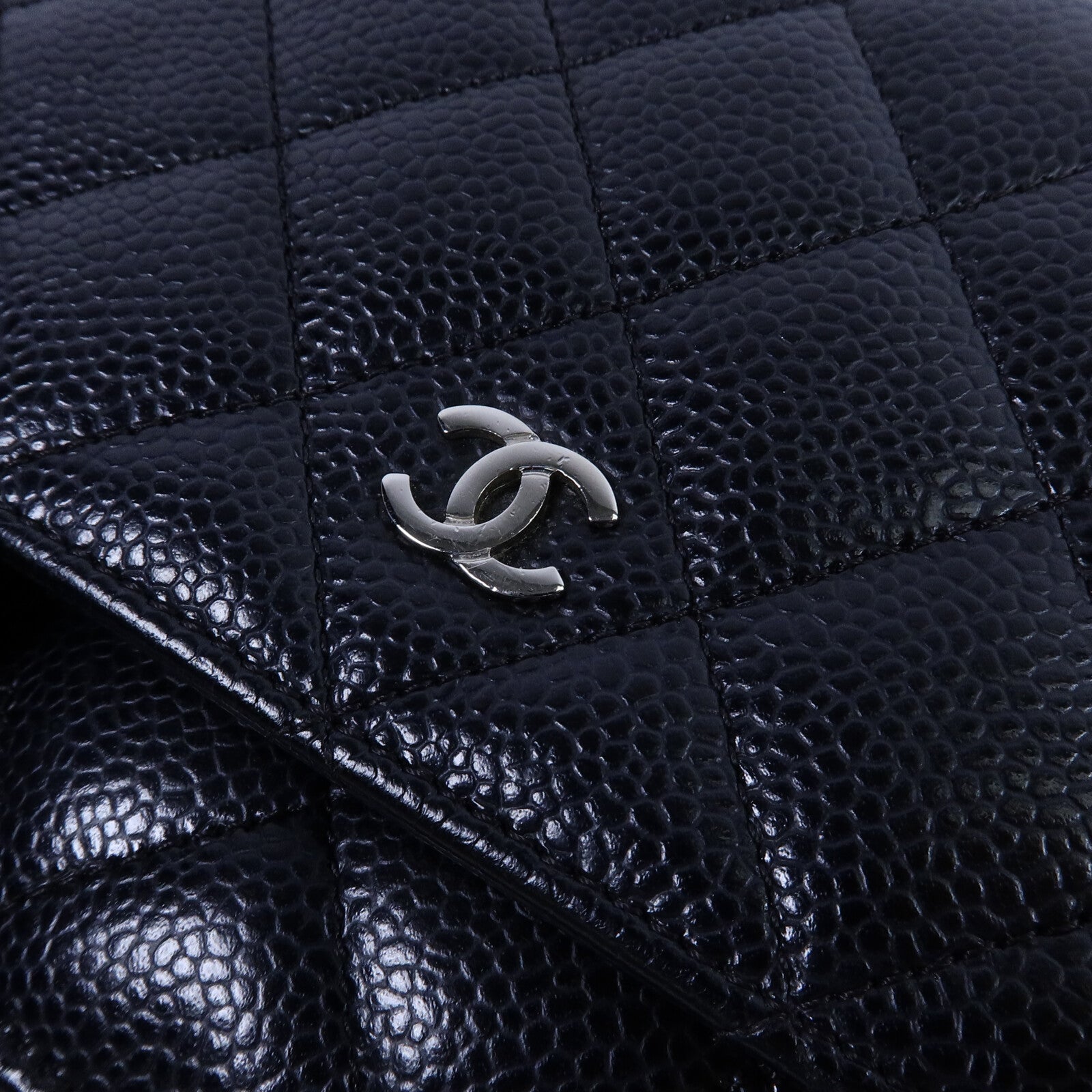 CHANEL 牛皮皮革WOC Wallet On Chain鏈帶肩背袋