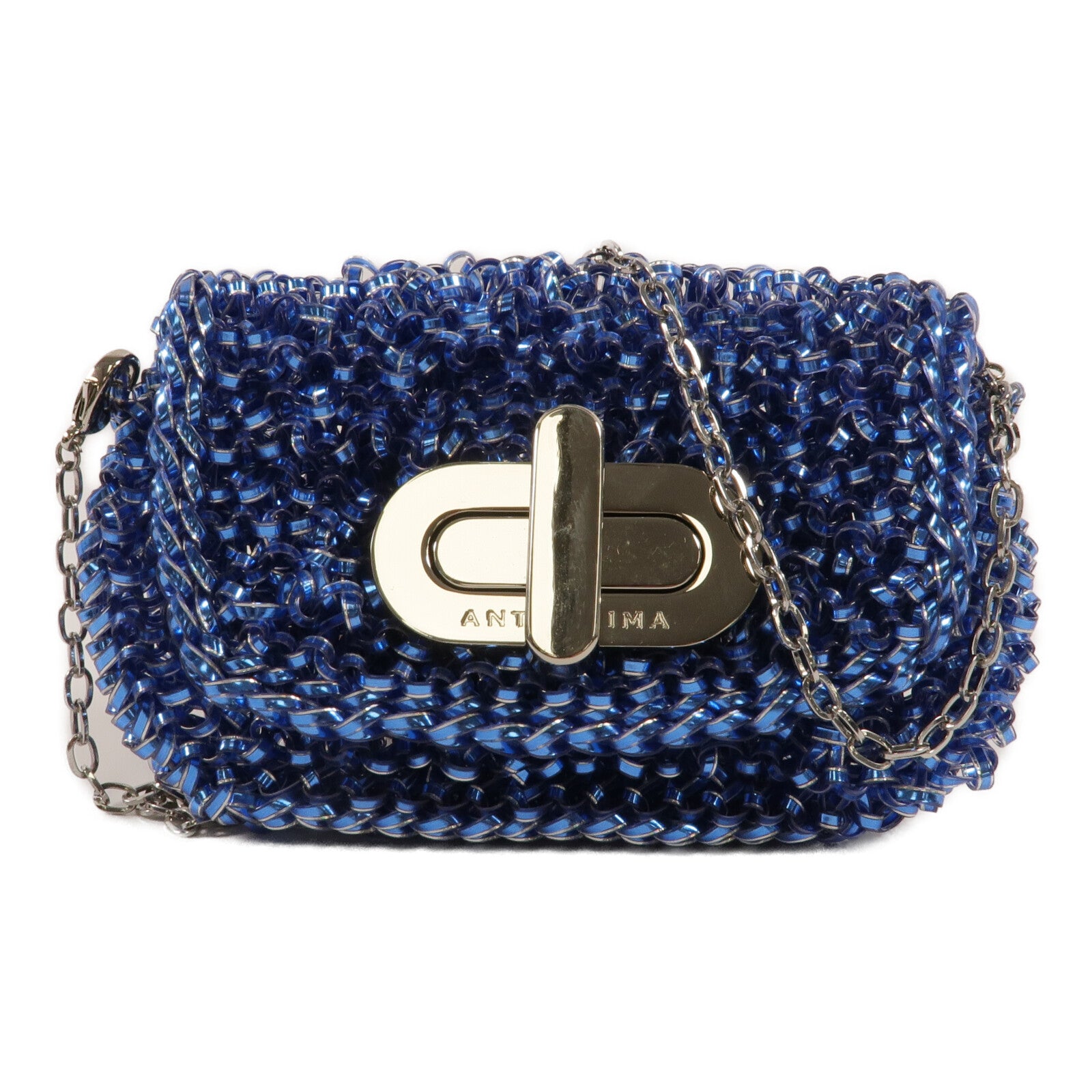 ANTEPRIMA PVC Chain Shoulder鏈帶肩背袋