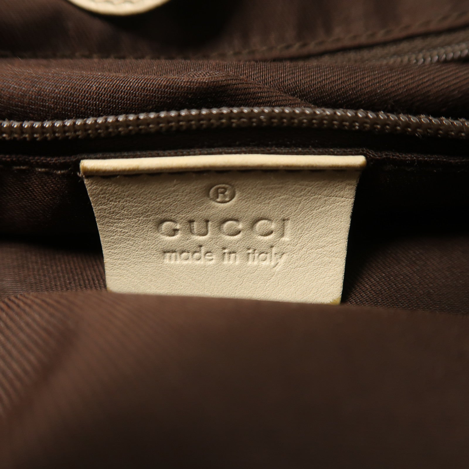 GUCCI 帆布Shoulder Bag金扣肩背袋