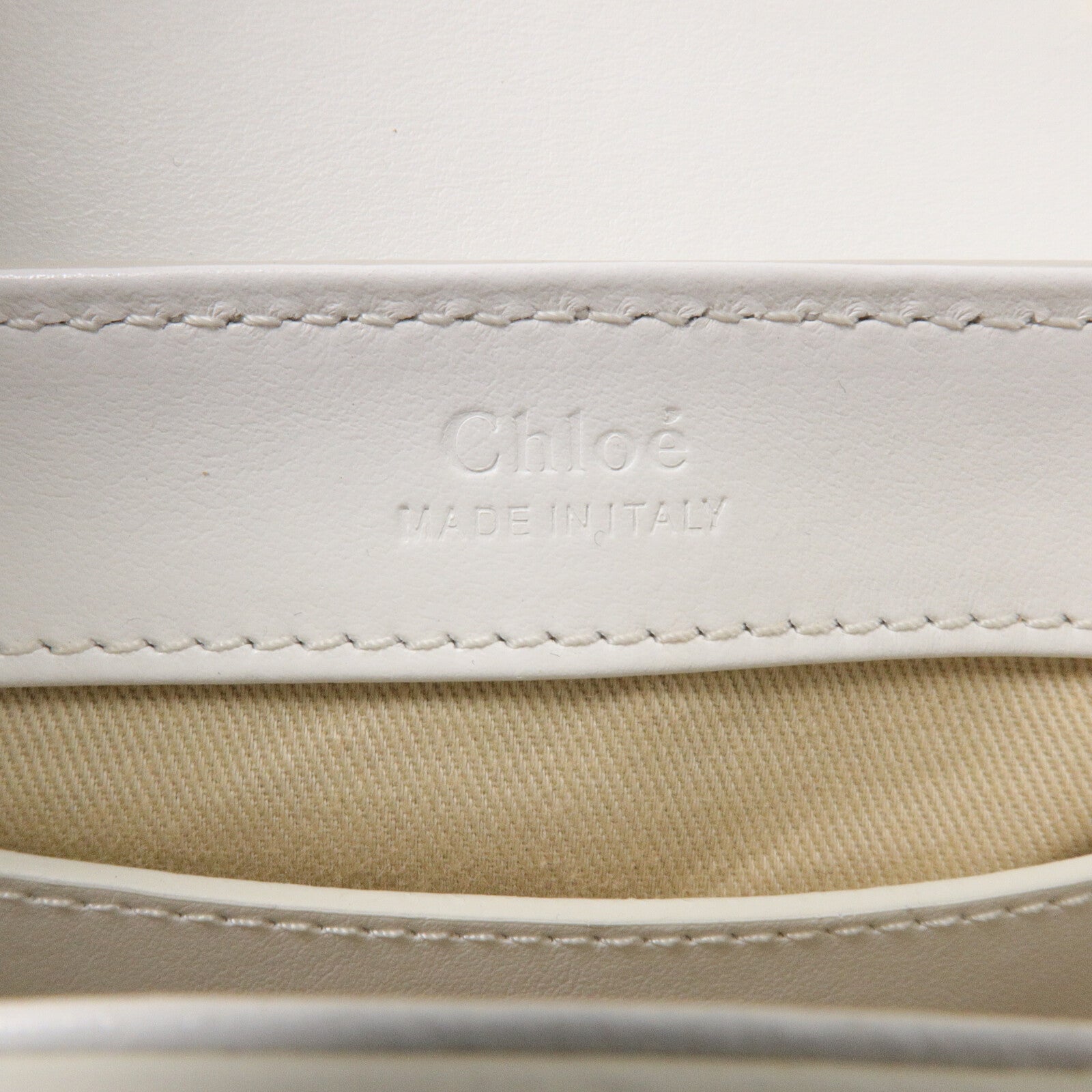 Chloe 牛皮皮革Mini Cloe C Bag手挽肩背兩用袋
