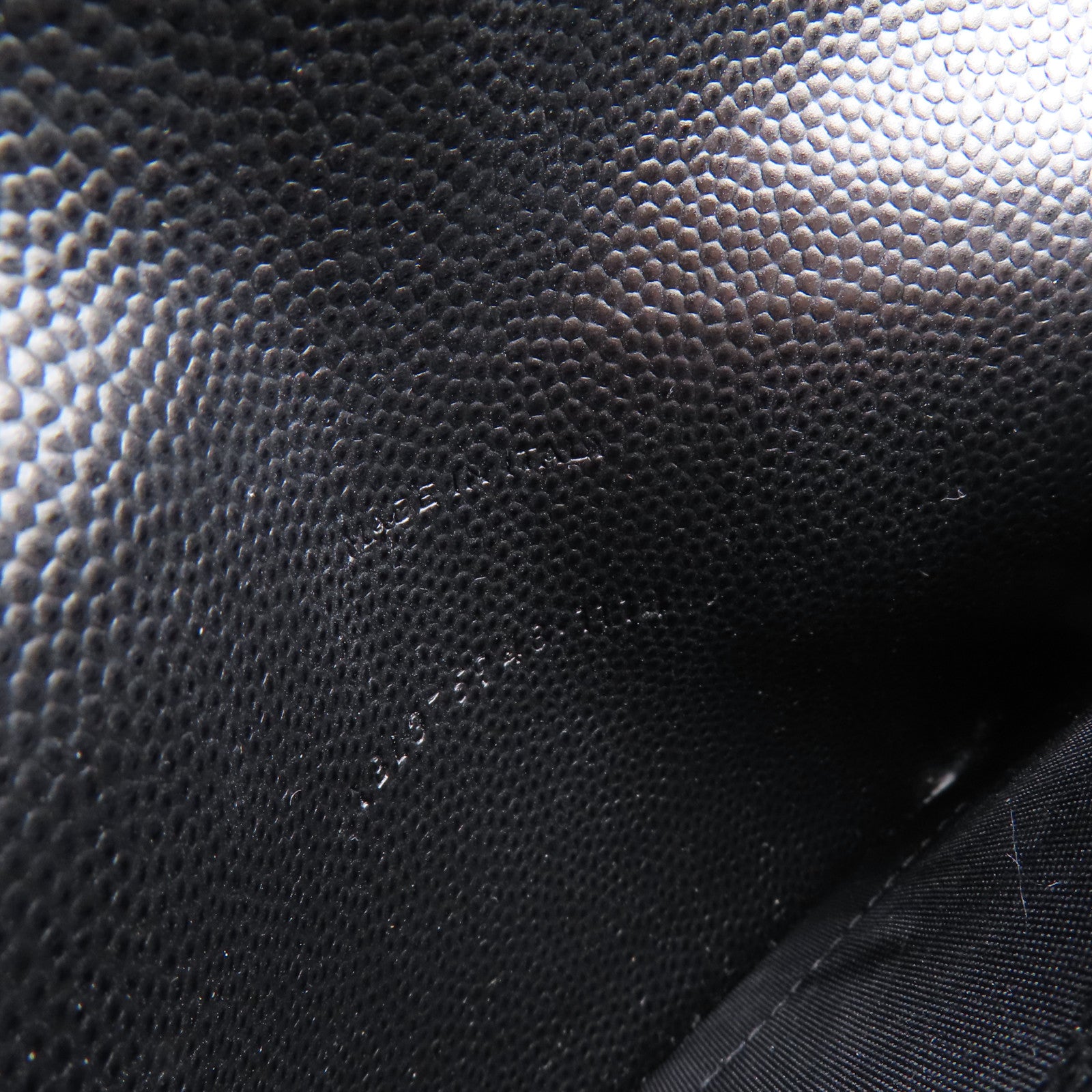 SAINT LAURENT YSL GHW Card Case Calfskin Leather Black