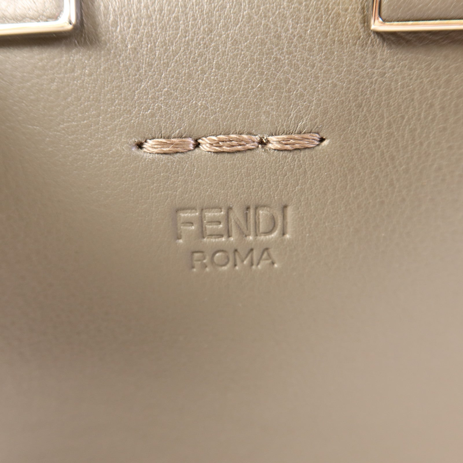 FENDI 牛皮皮革3 Jours銀扣手挽肩背兩用袋