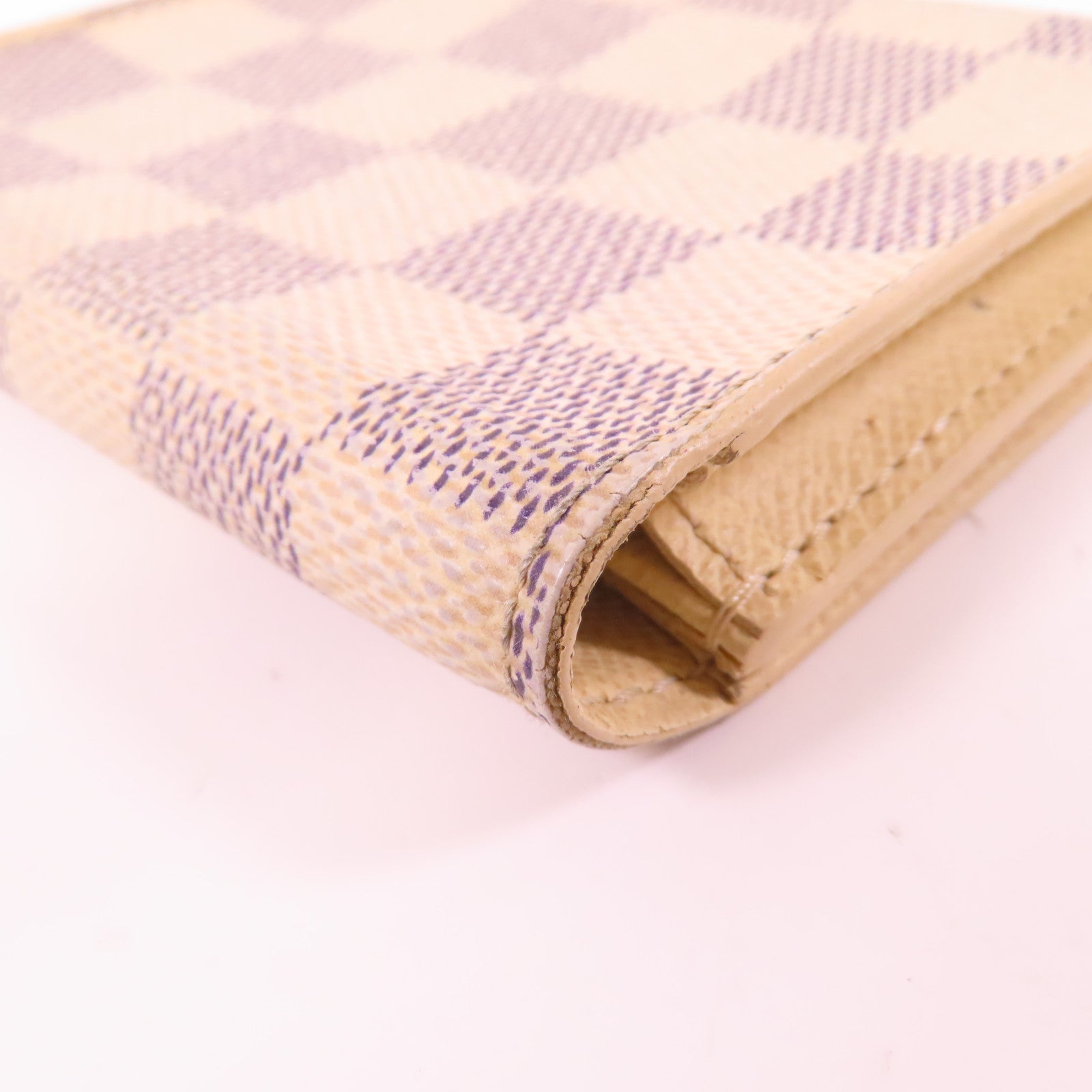 LOUIS VUITTON Damier Azur Card Case卡片套白色