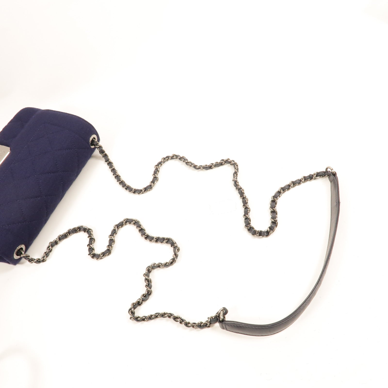 CHANEL 針織布Chic With Me Flap Bag肩背袋